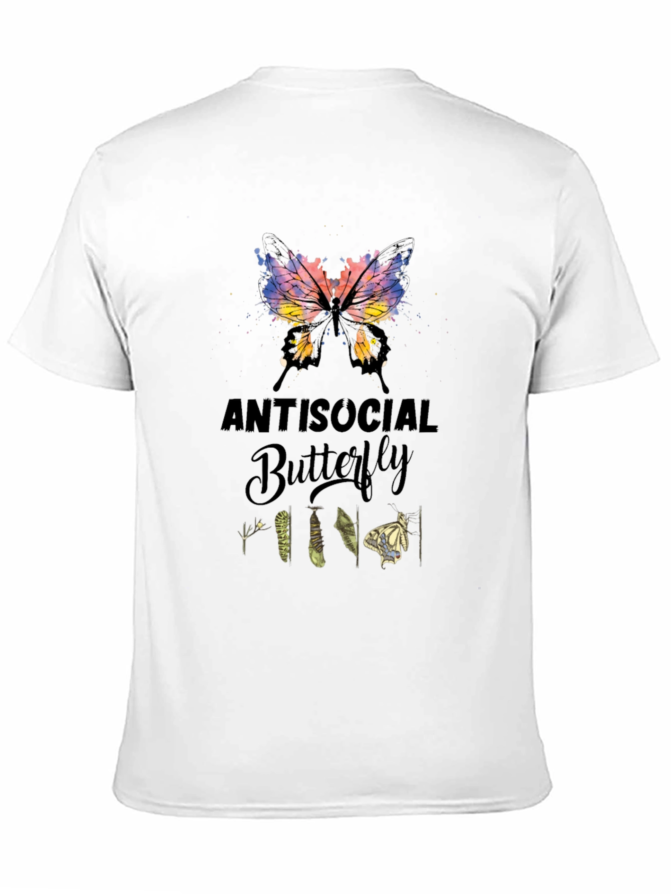 Antisocial Butterfly Graphic Tee