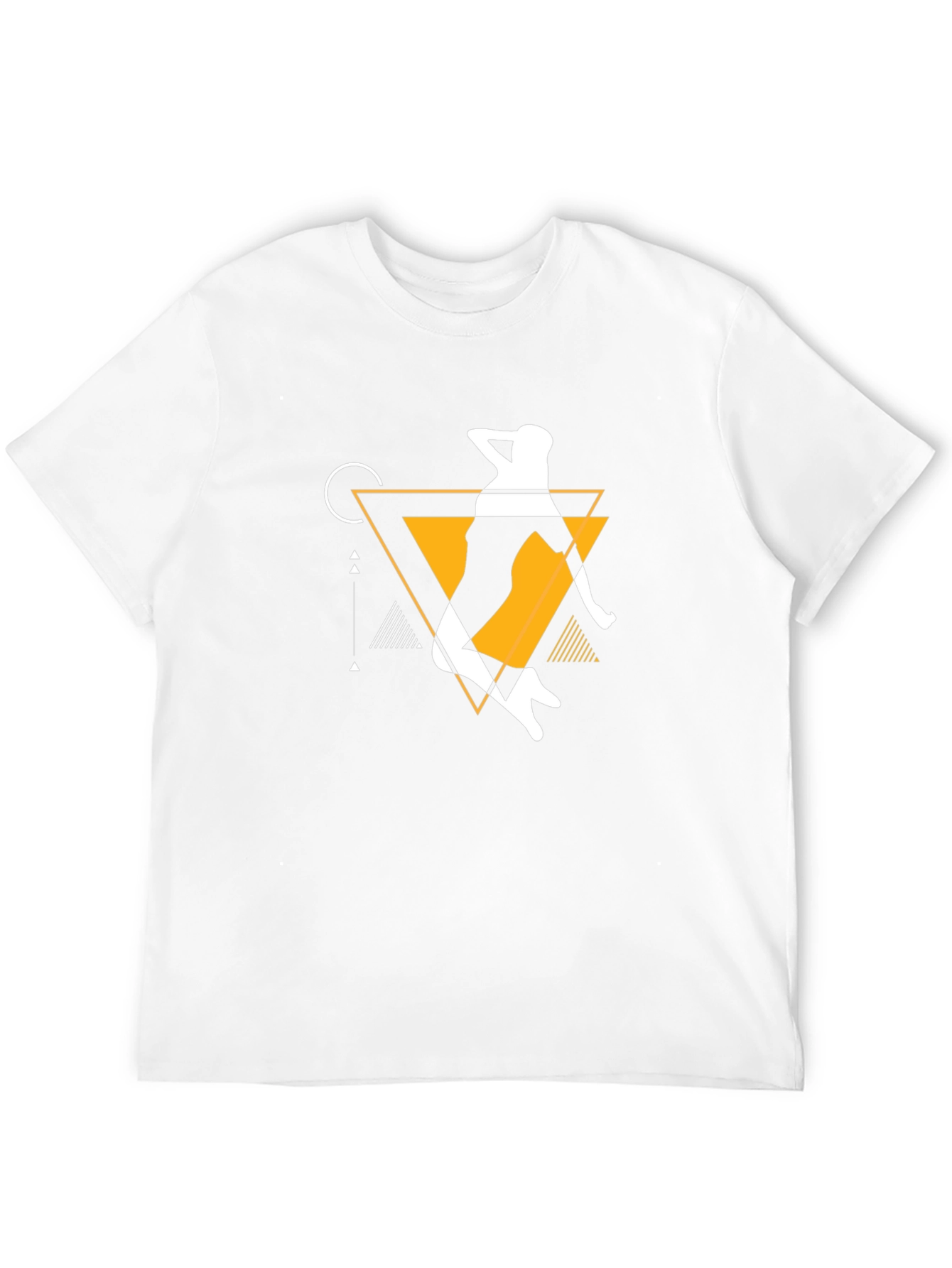 Geometric Dancer Graphic T-Shirt