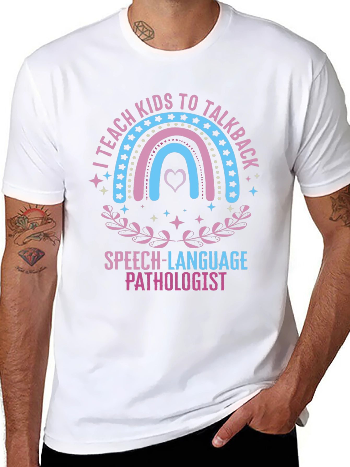 Speech Language Pathologist Tee - I Teach Kids