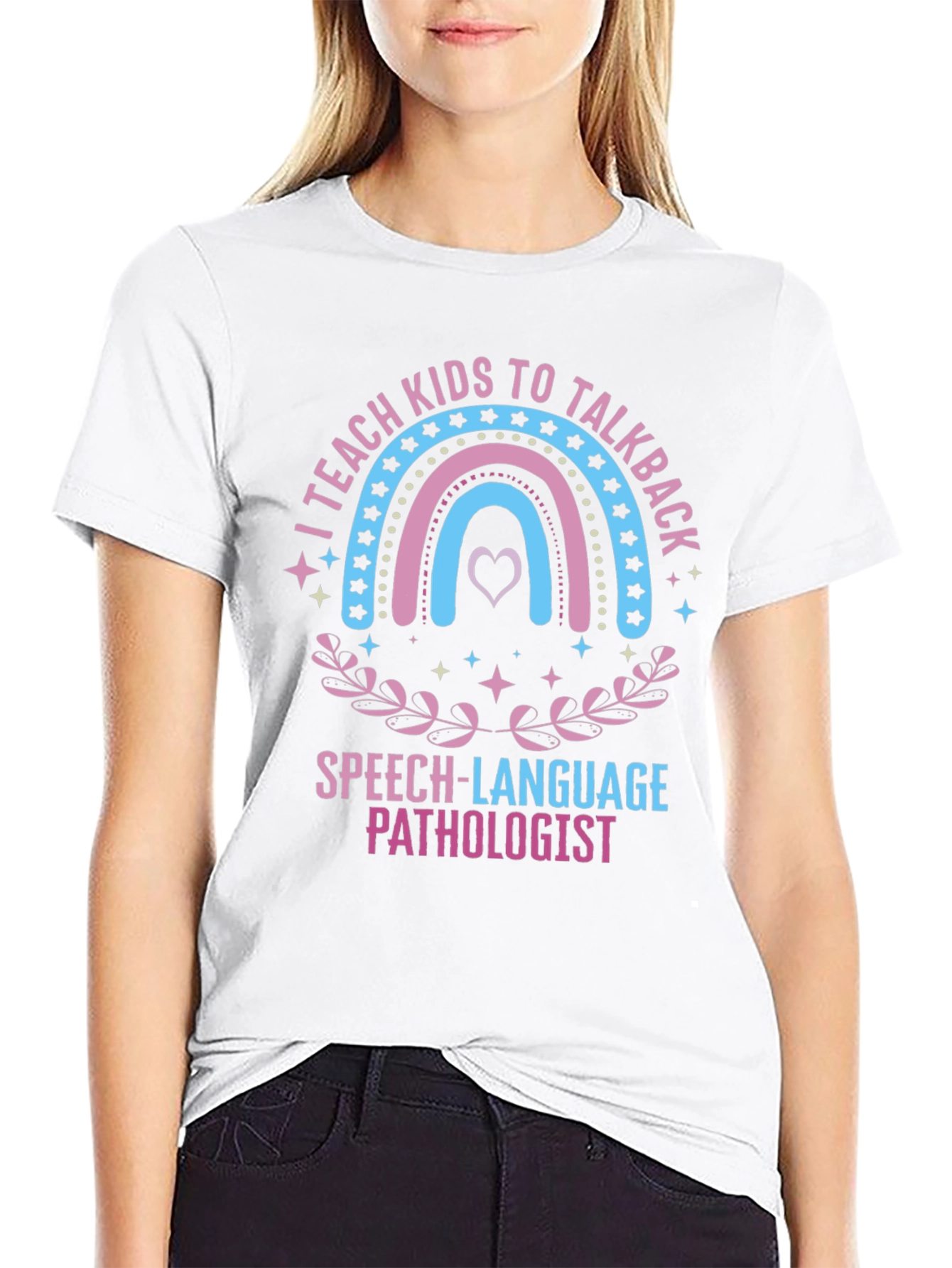 Speech Language Pathologist Tee - I Teach Kids