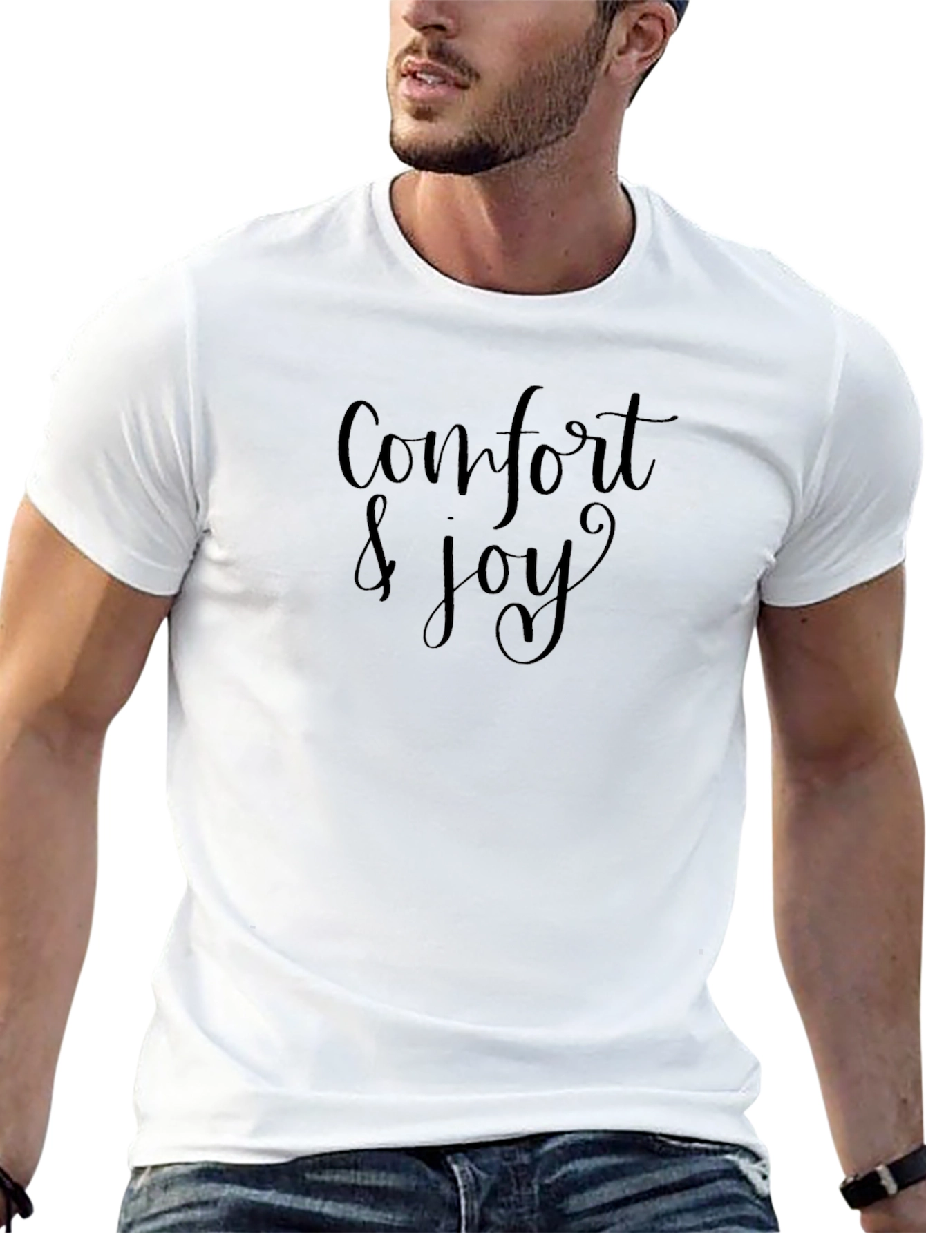 Comfort & Joy Black T-Shirt