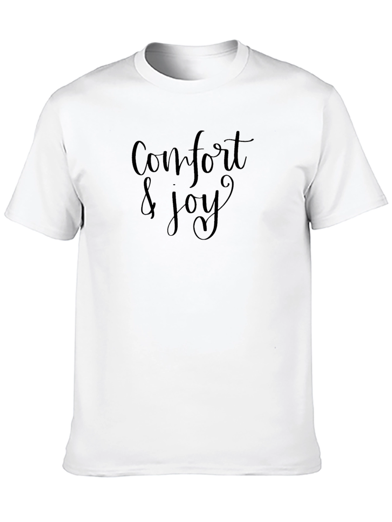 Comfort & Joy Black T-Shirt