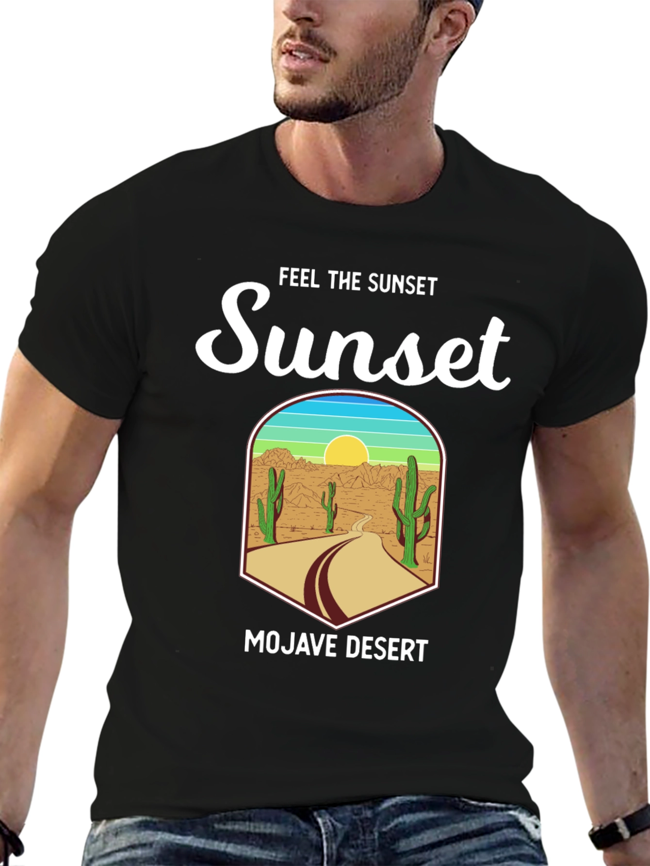 Mojave Desert Sunset Graphic Tee - Unisex
