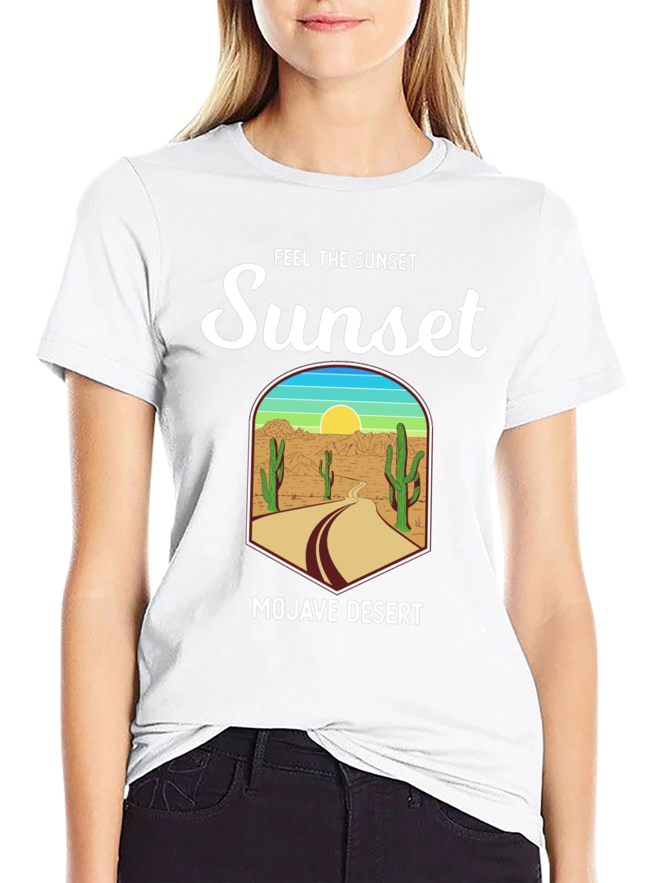 Mojave Desert Sunset Graphic Tee - Unisex