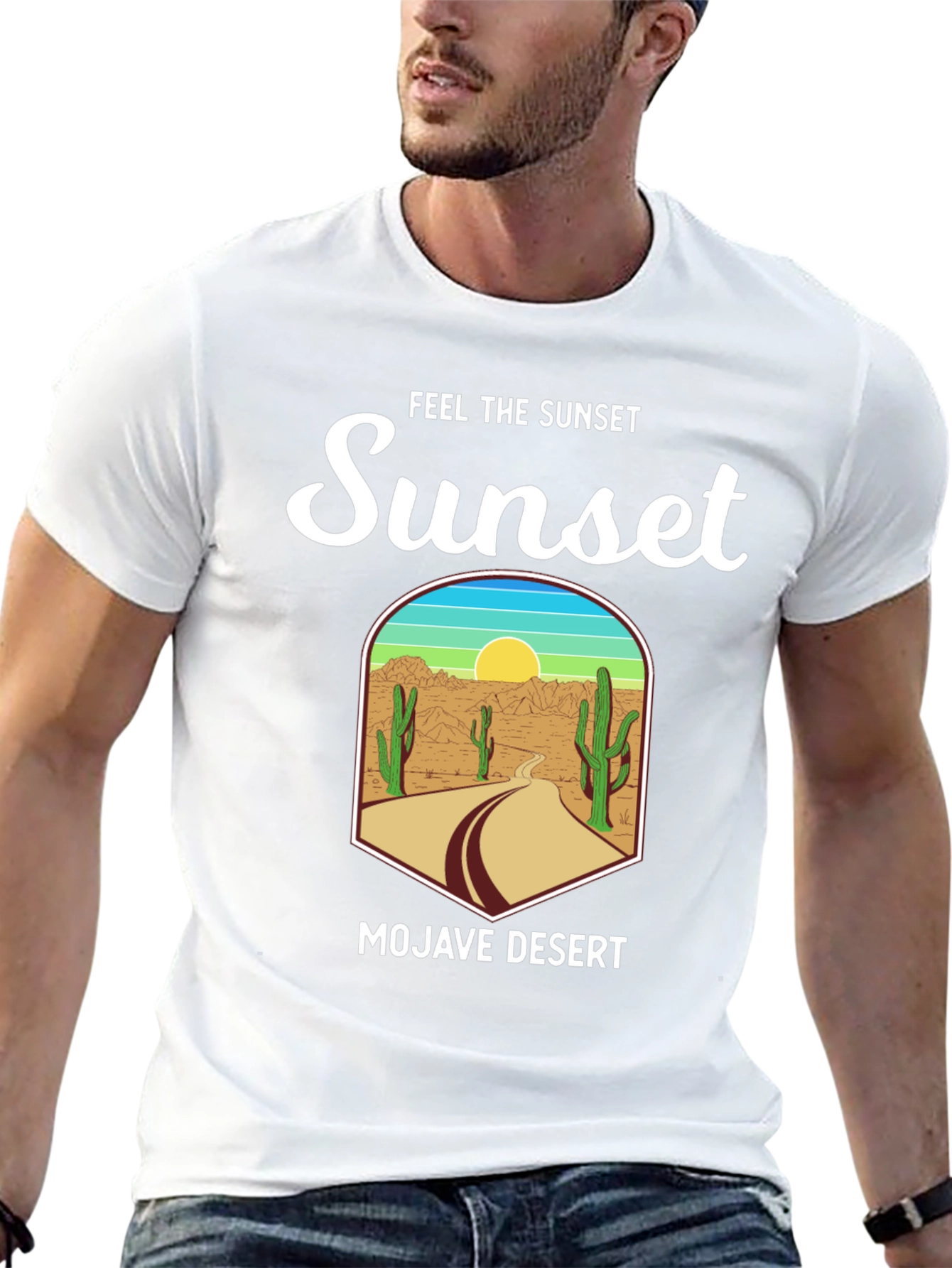 Mojave Desert Sunset Graphic Tee - Unisex