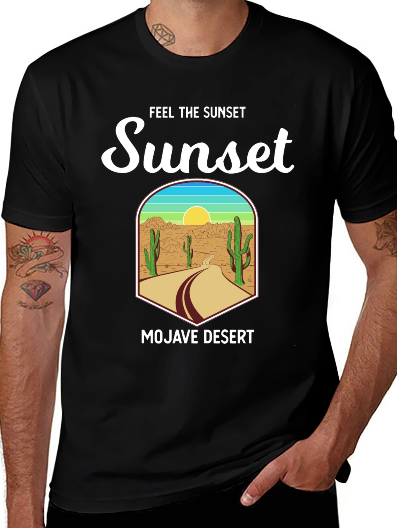 Mojave Desert Sunset Graphic Tee - Unisex