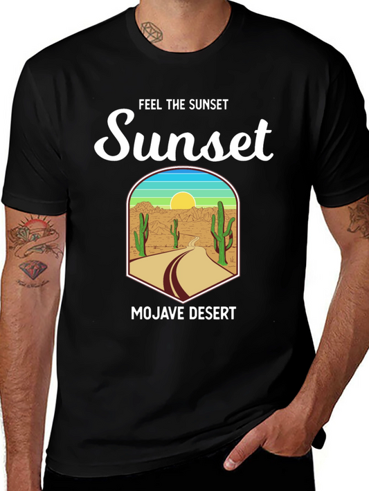 Mojave Desert Sunset Graphic Tee - Unisex