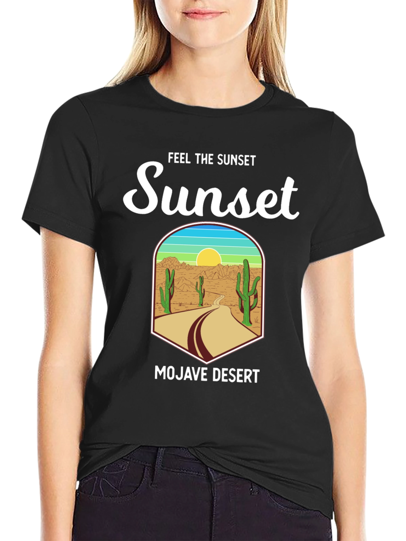 Mojave Desert Sunset Graphic Tee - Unisex