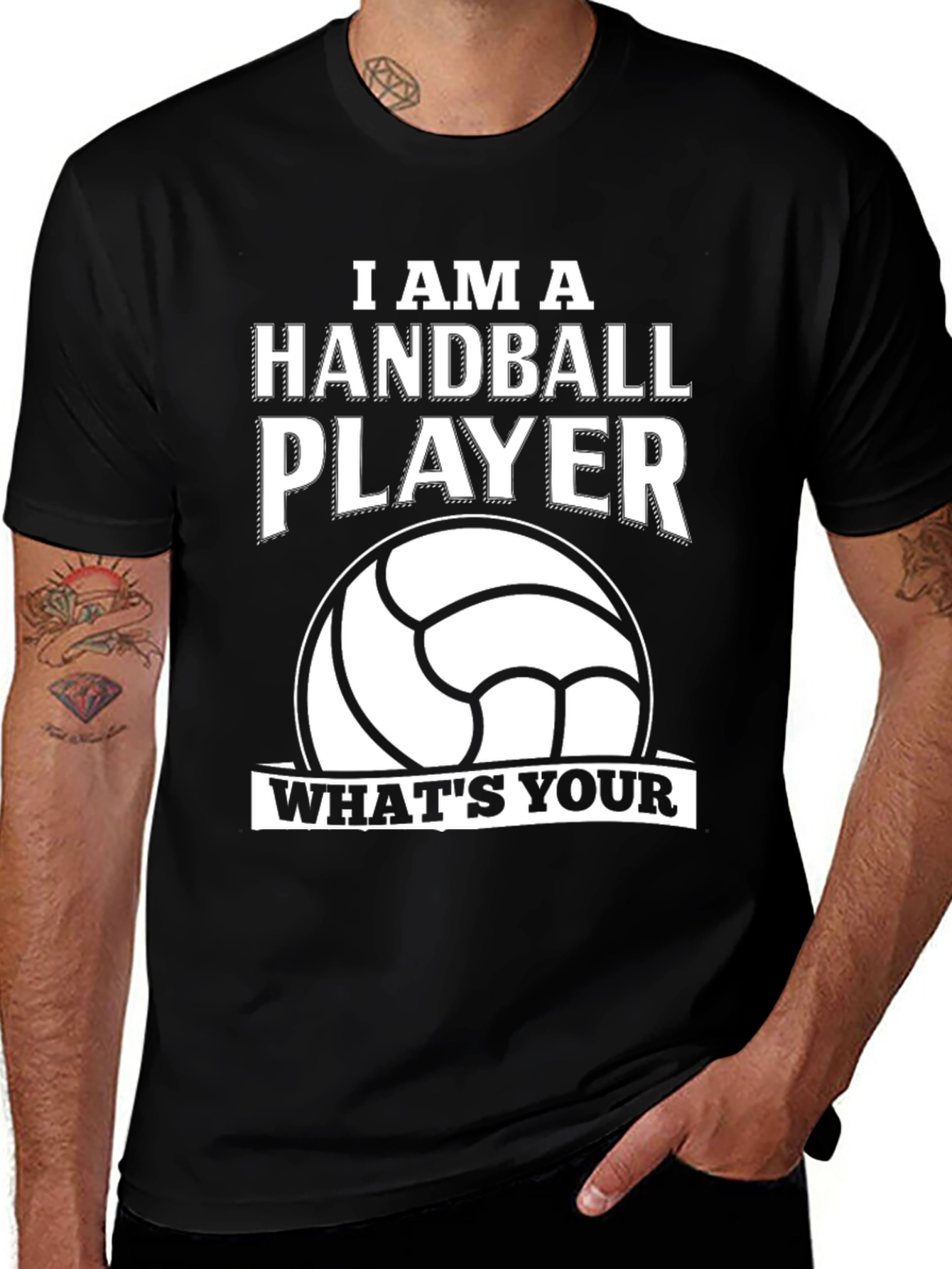 Handball Player T-Shirt - Whats Your Game?