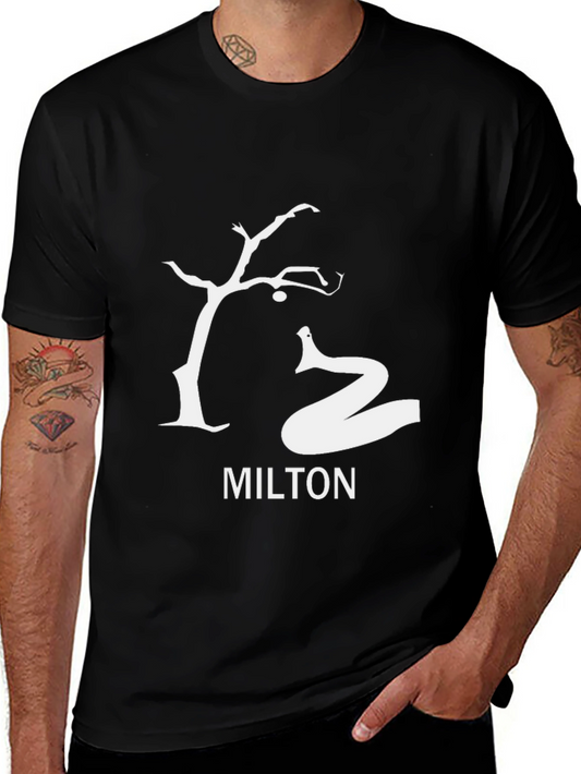 Milton Tree & Snake Graphic T-Shirt