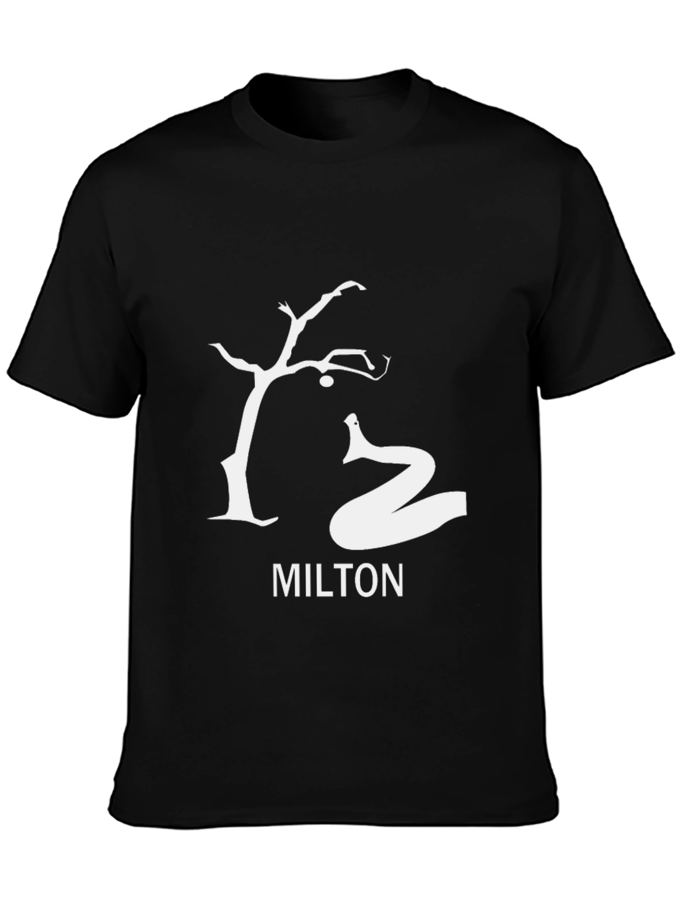 Milton Tree & Snake Graphic T-Shirt