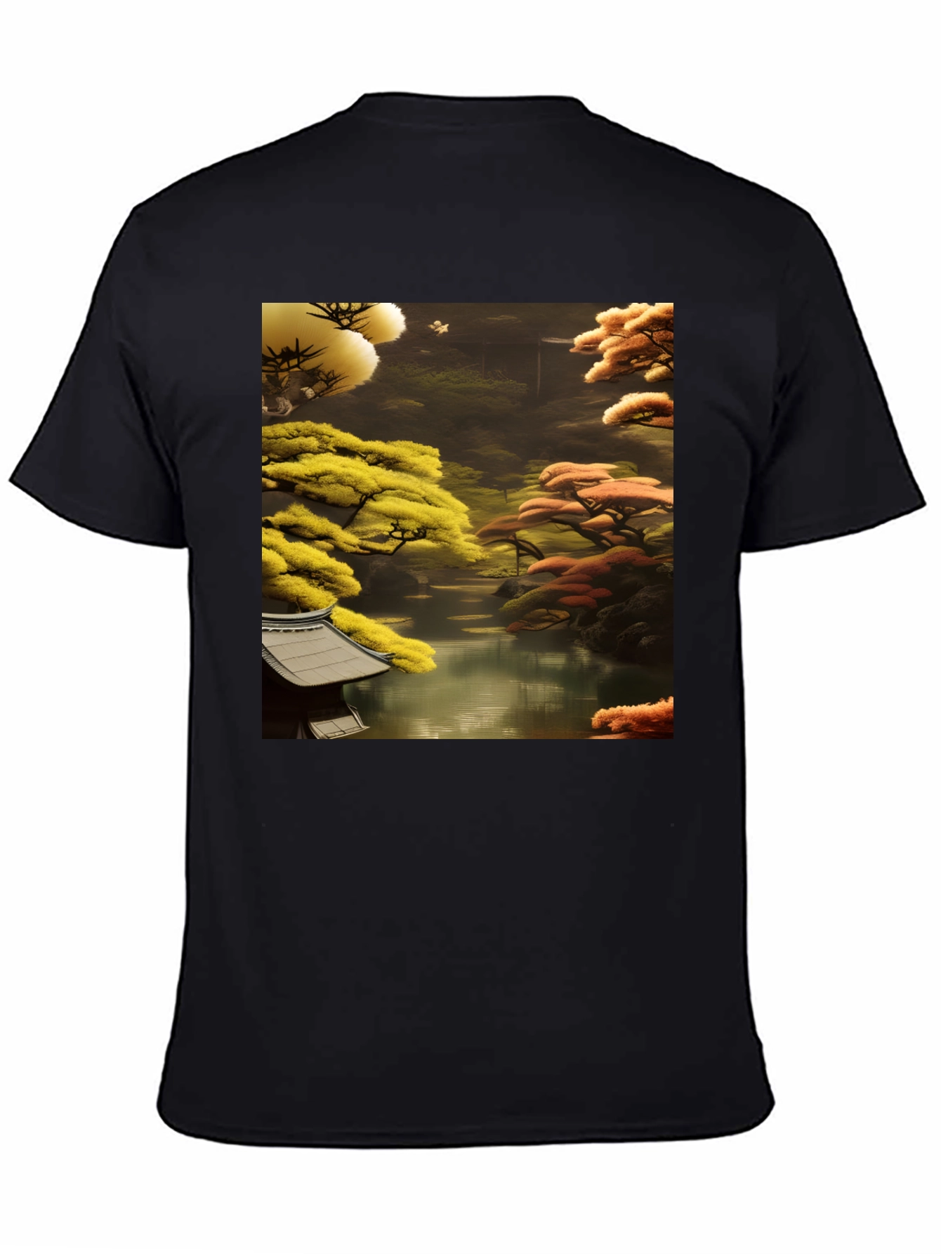 Japanese Garden Art Print T-Shirt