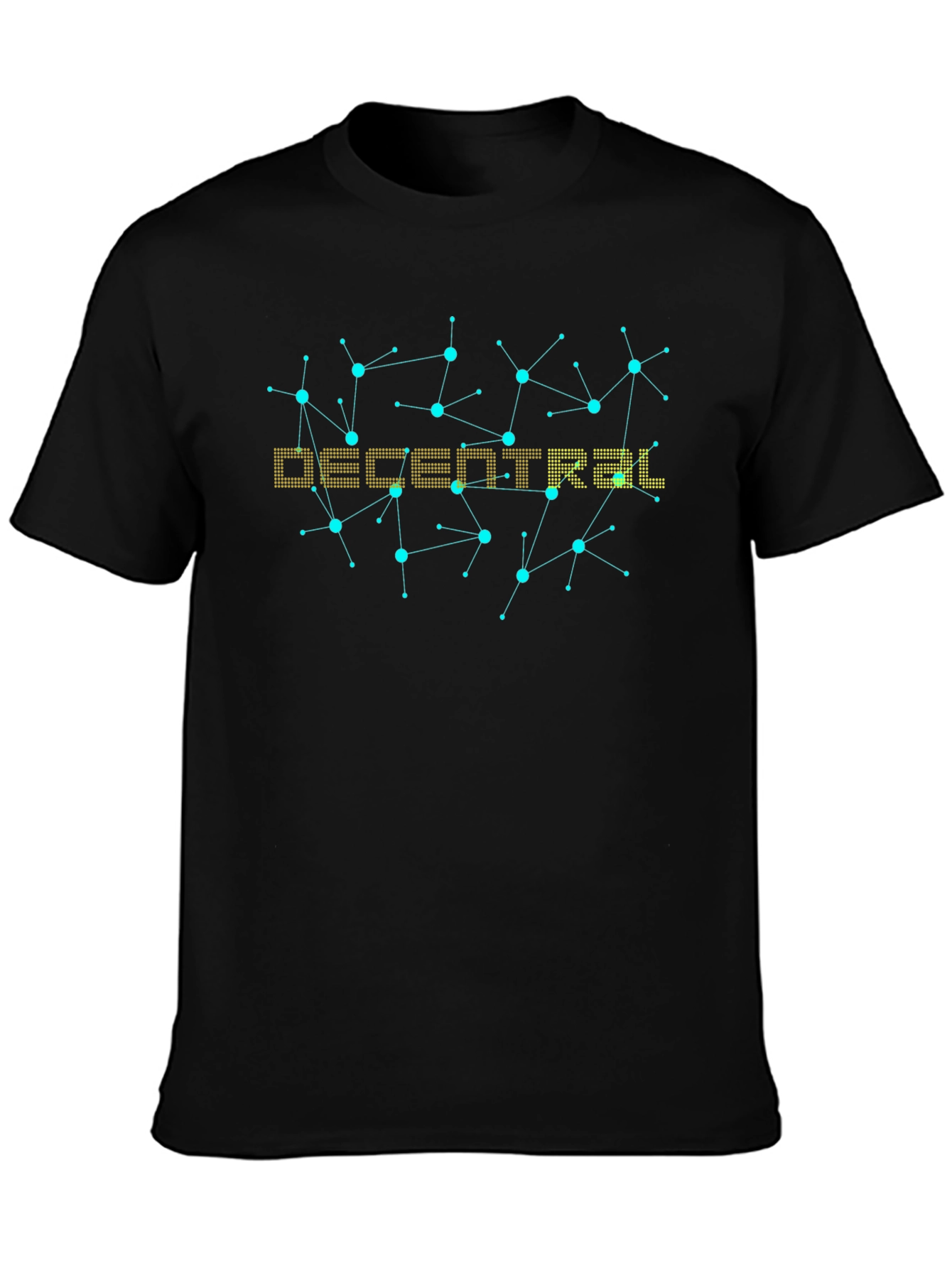 Decentral Network Graphic Tee - Modern Tech Style