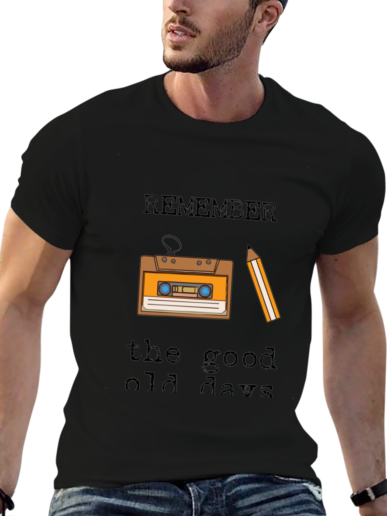 Retro Cassette Tape Remember the Good Old Days T-Shirt