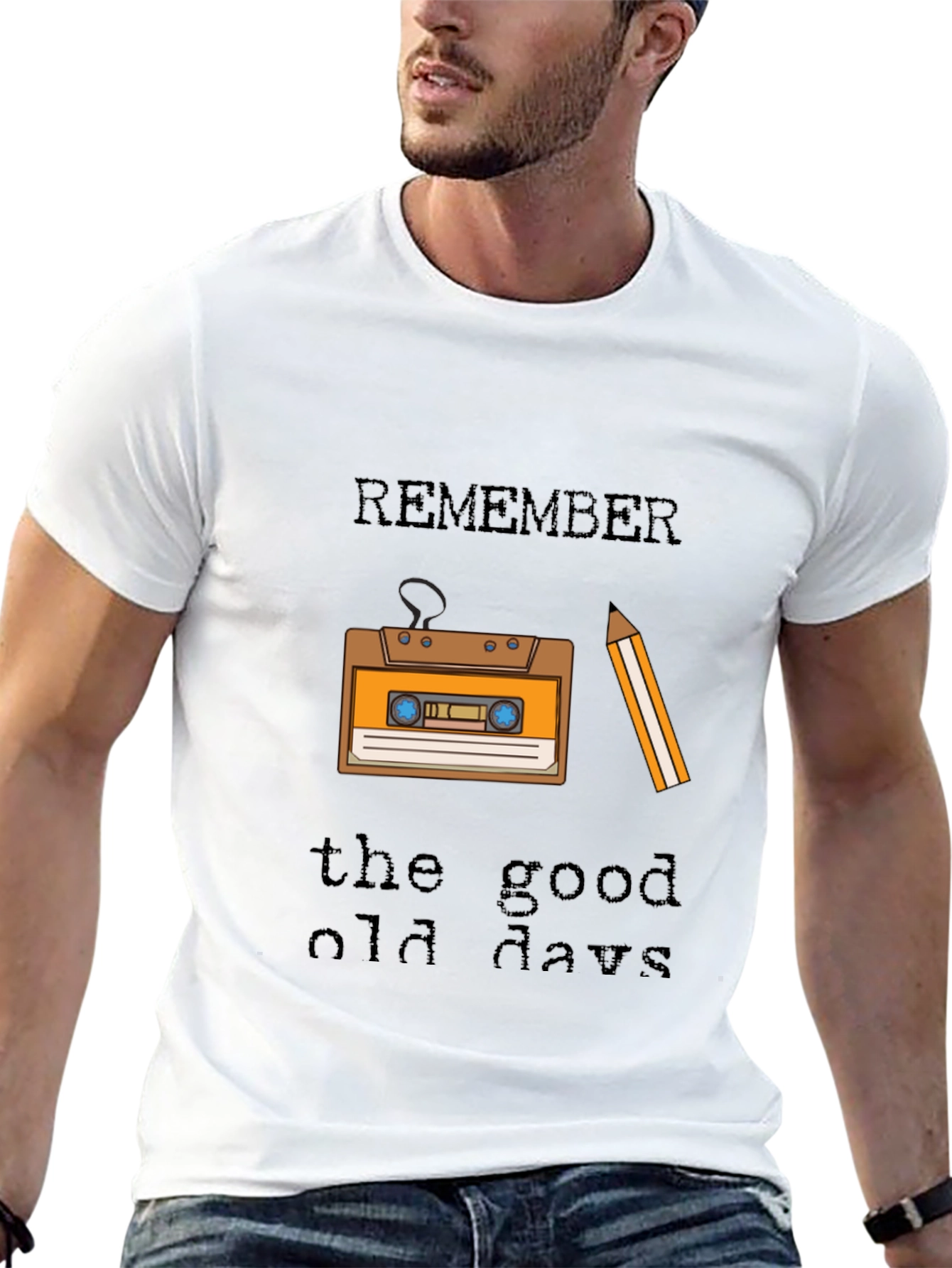 Retro Cassette Tape Remember the Good Old Days T-Shirt