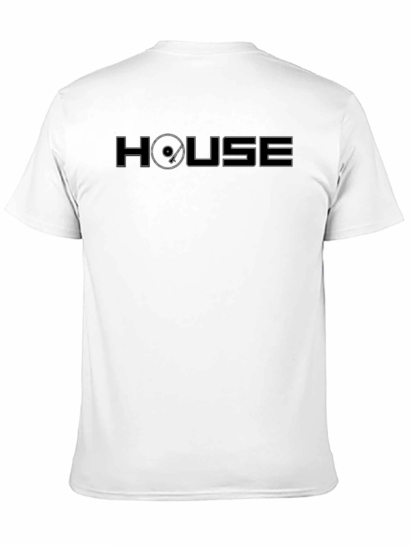 House Music T-Shirt - DJ Turntable Design