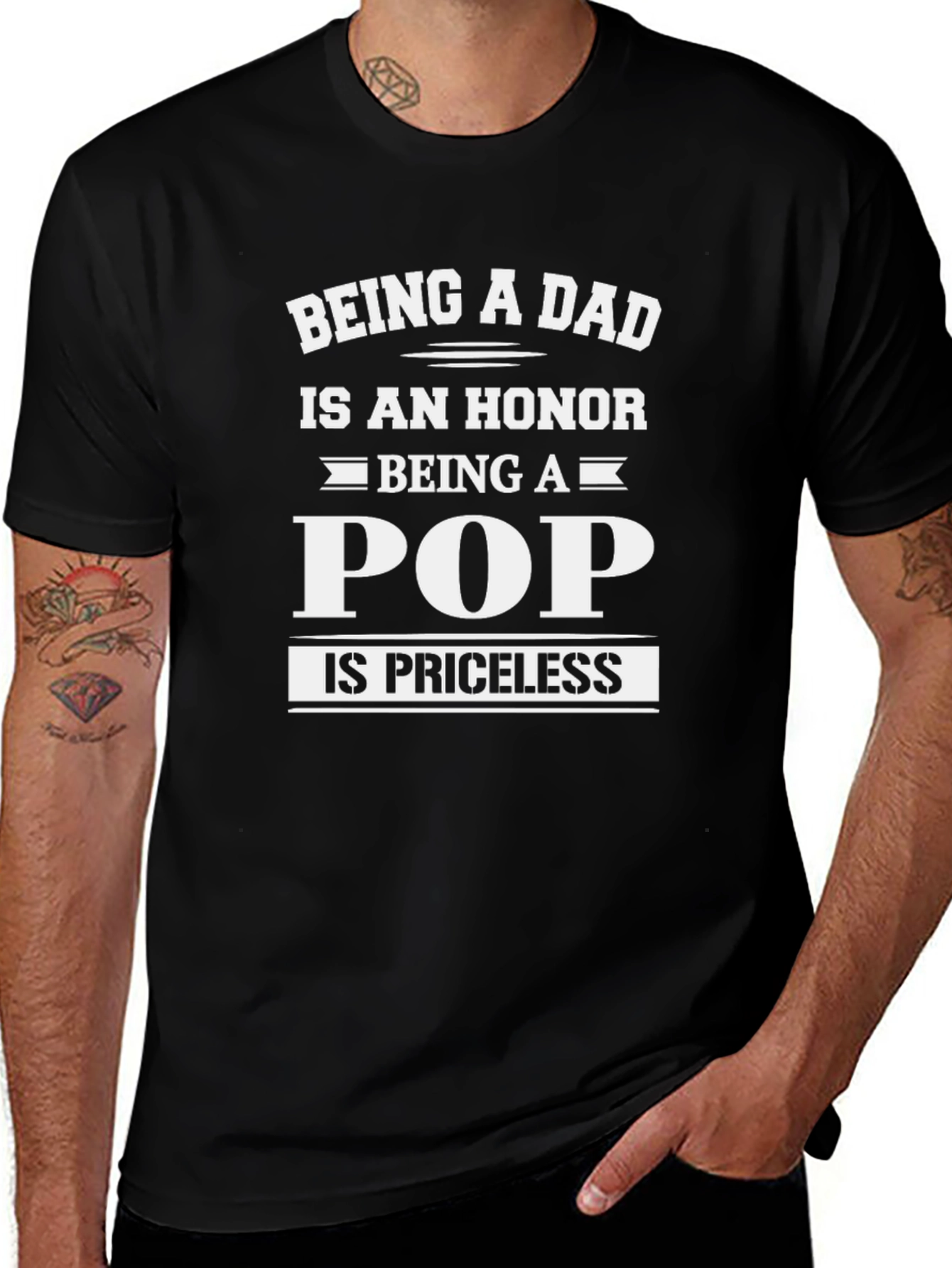Being A Dad Pop T-Shirt