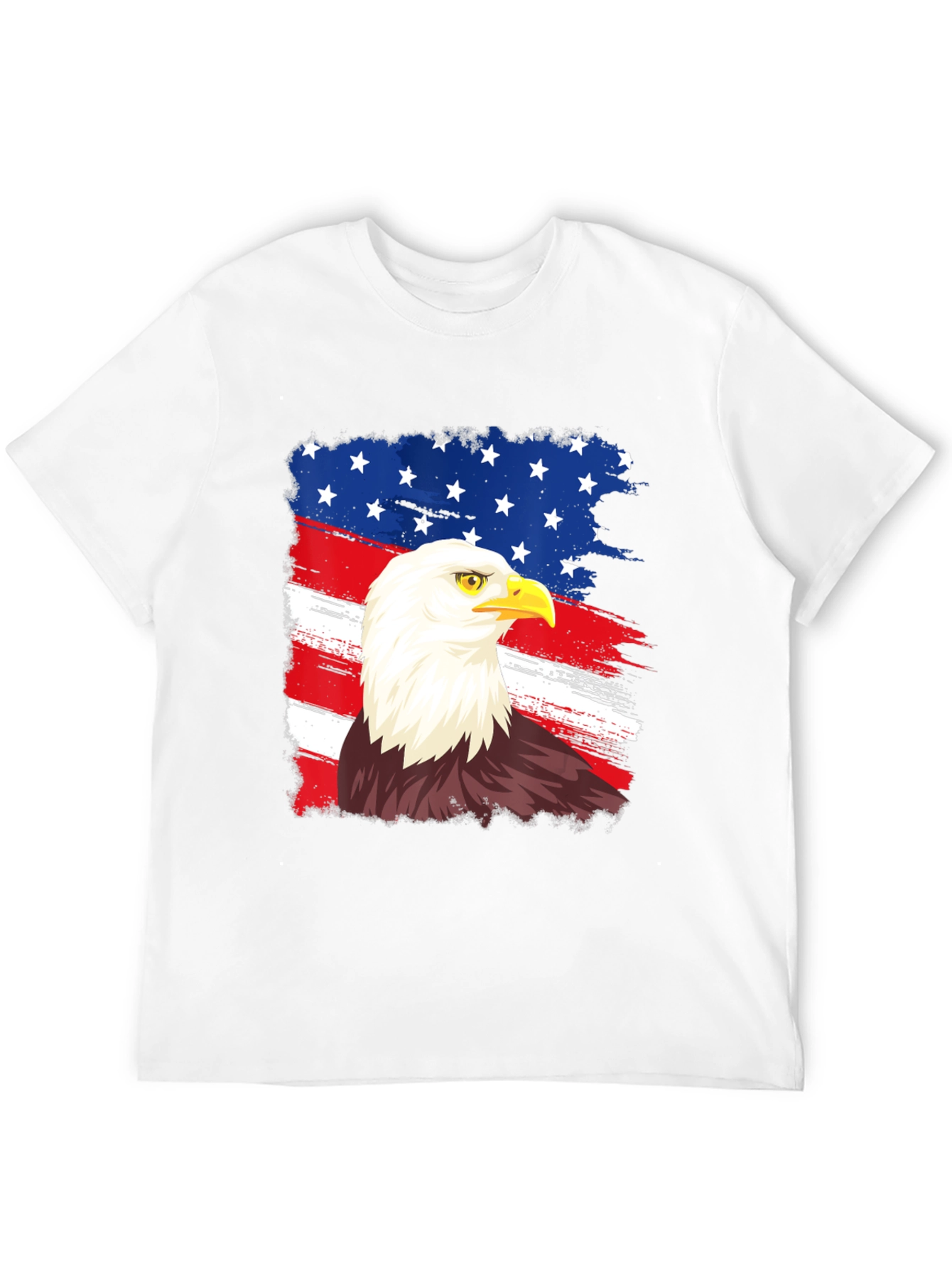 American Eagle Graphic Tee Patriotic USA Pride Shirt