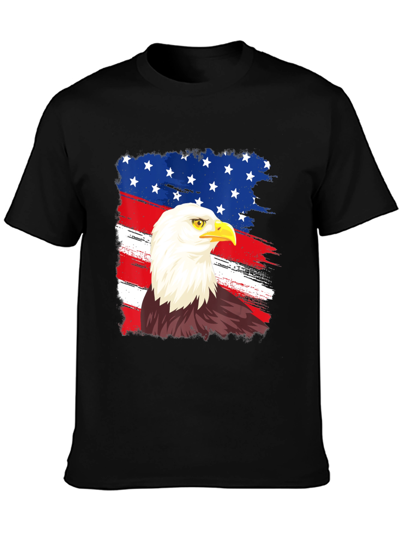 American Eagle Graphic Tee Patriotic USA Pride Shirt
