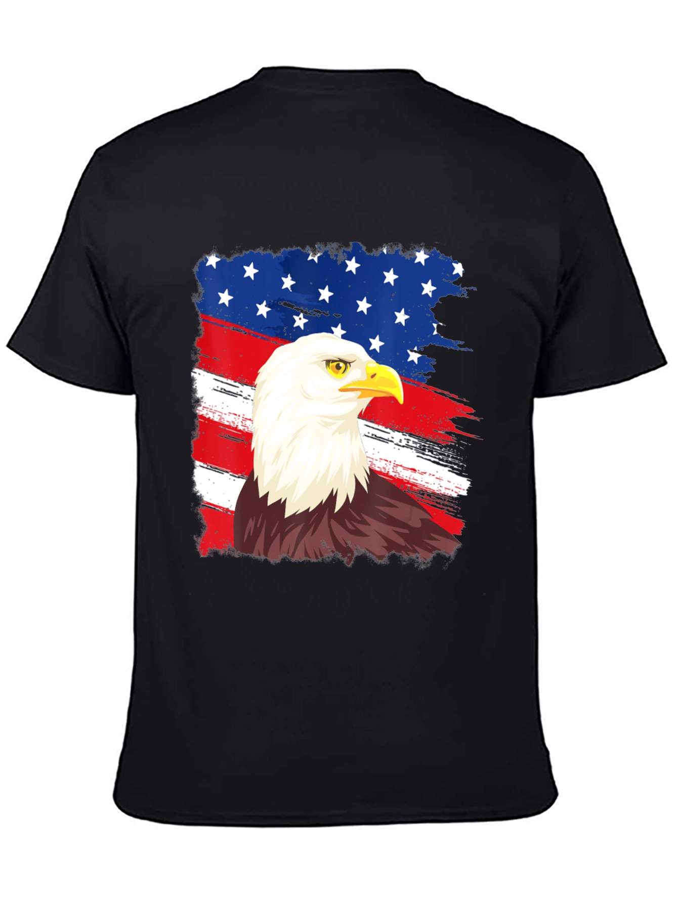 American Eagle Graphic Tee Patriotic USA Pride Shirt