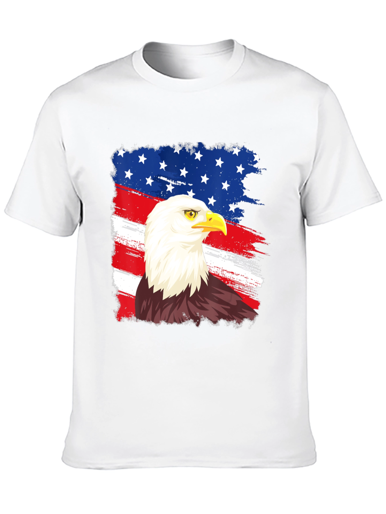 American Eagle Graphic Tee Patriotic USA Pride Shirt
