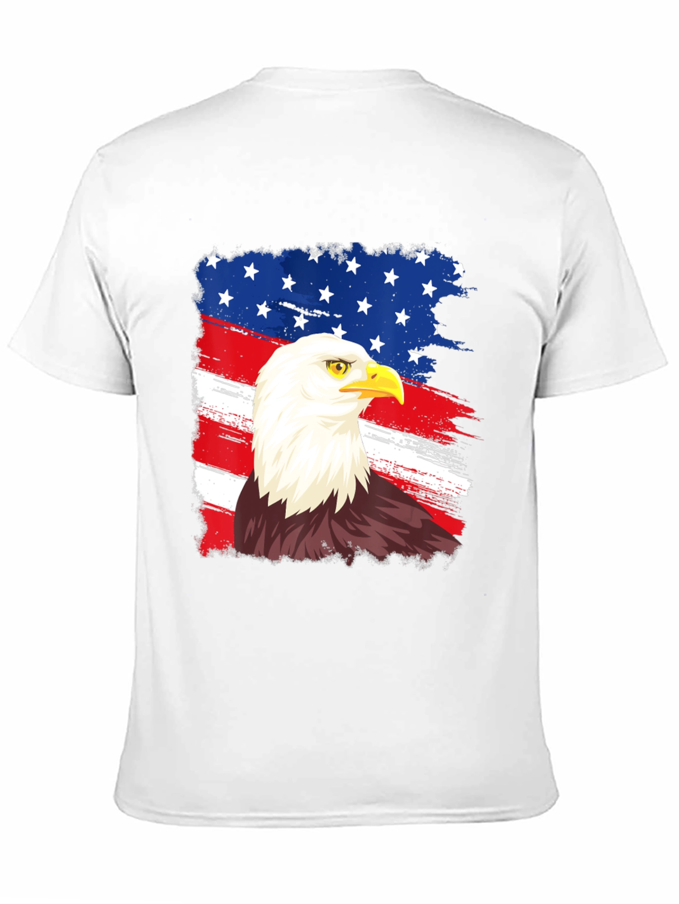 American Eagle Graphic Tee Patriotic USA Pride Shirt
