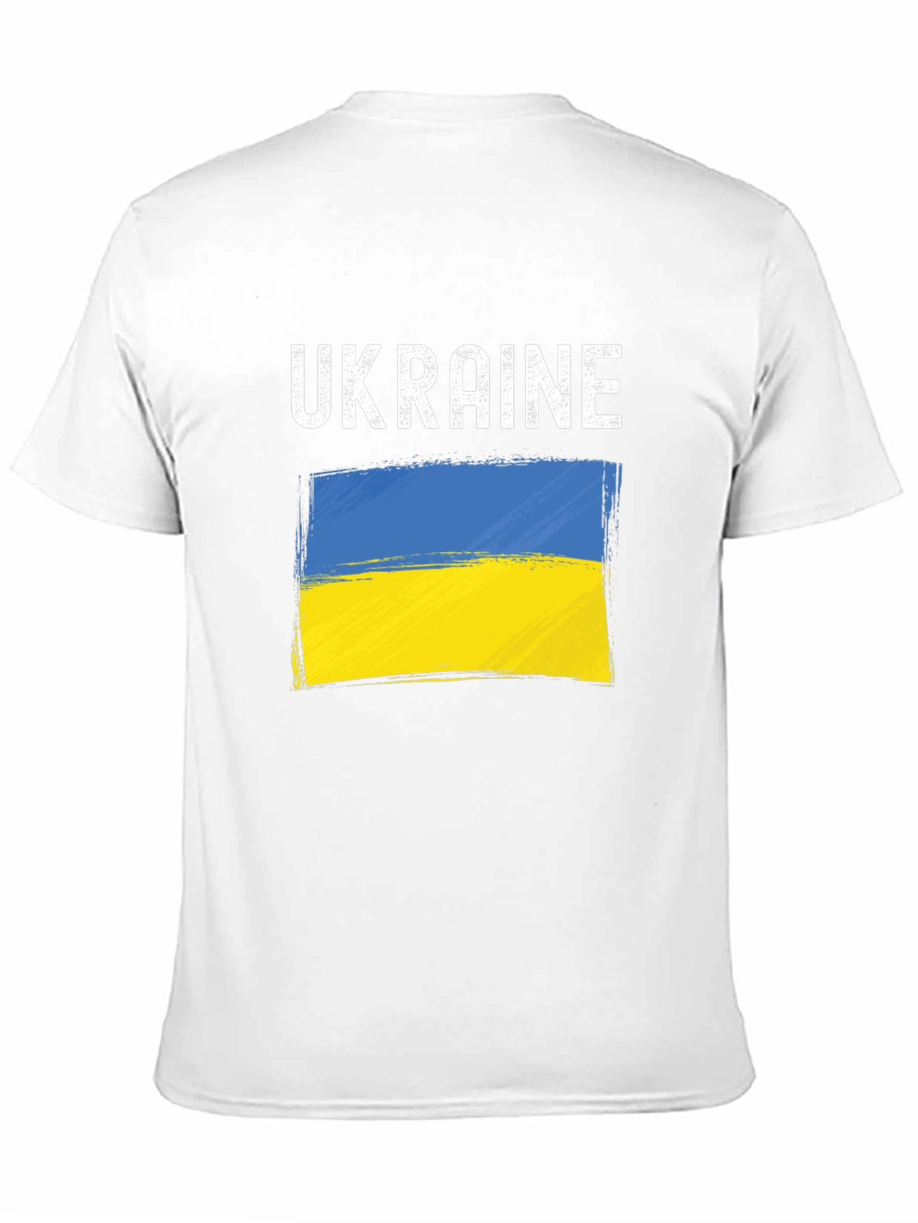 Ukraine Flag Graphic Tee - Stylish Support