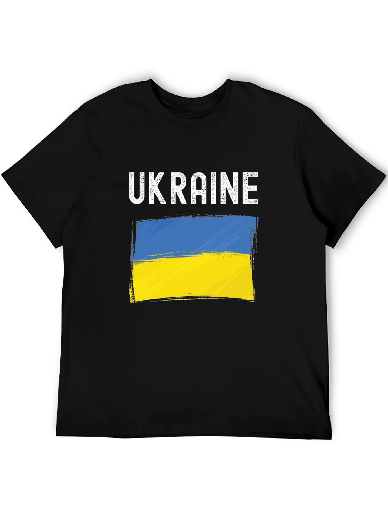 Ukraine Flag Graphic Tee - Stylish Support