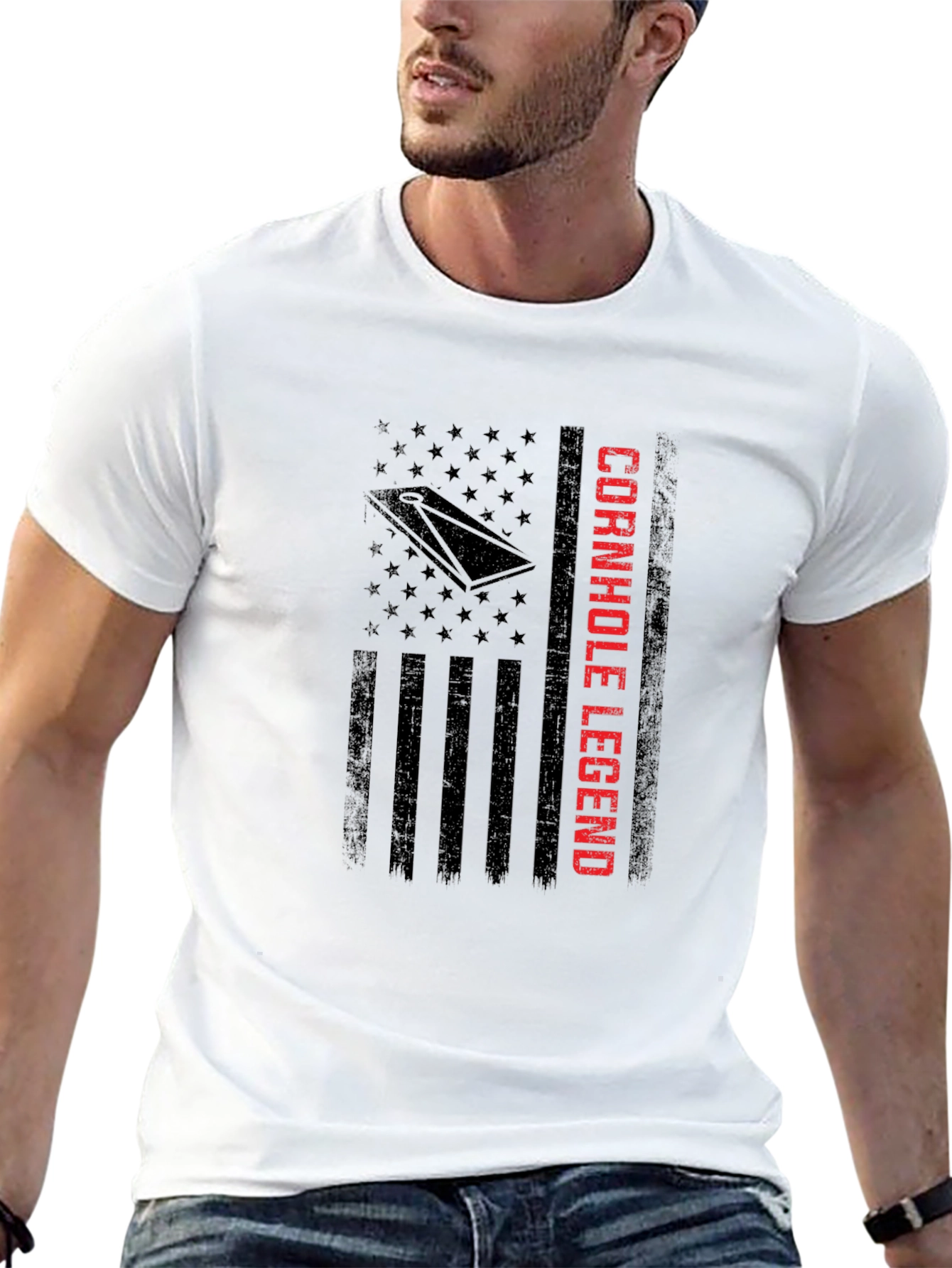 Cornhole Legend Graphic T-Shirt