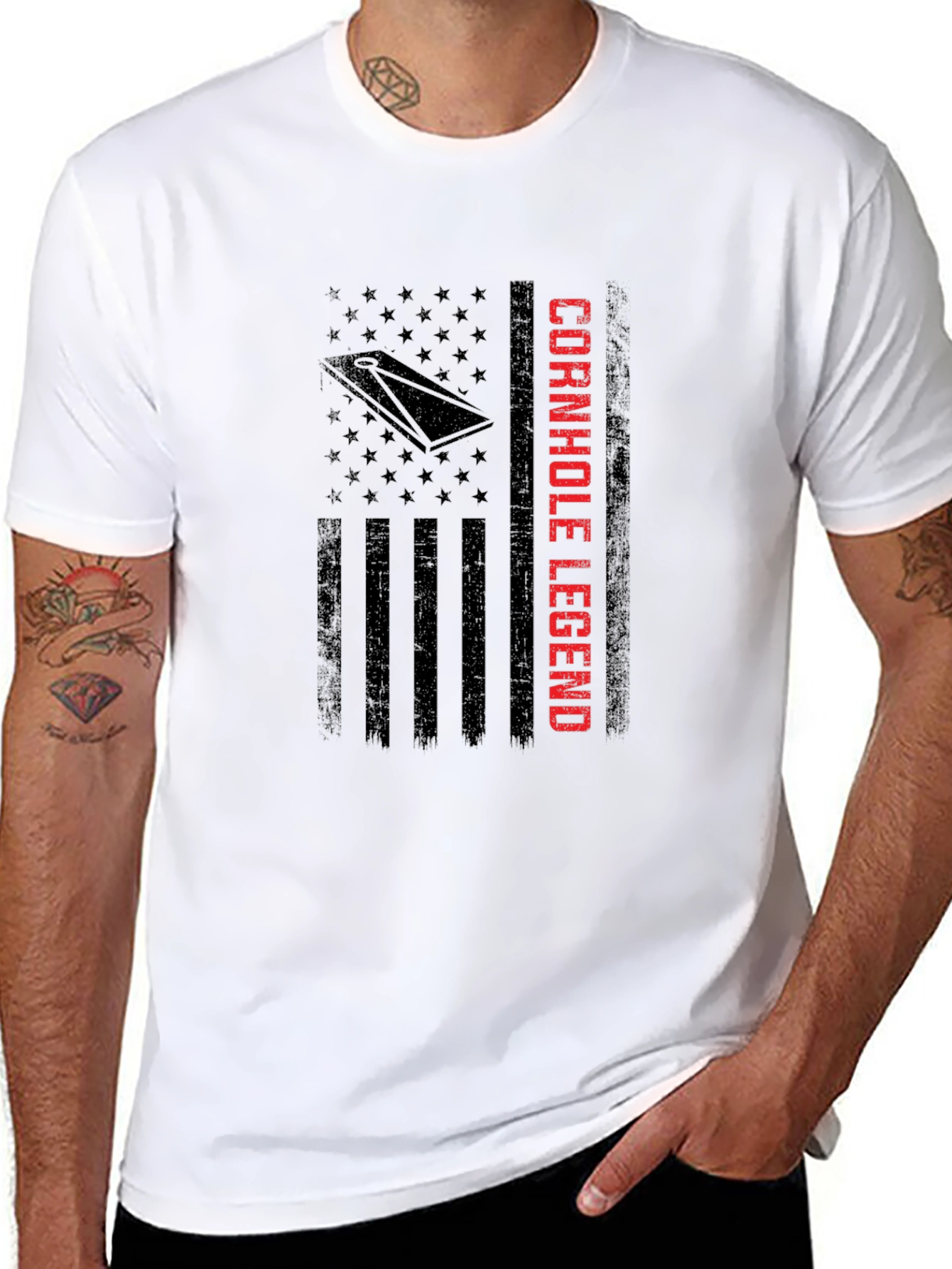 Cornhole Legend Graphic T-Shirt