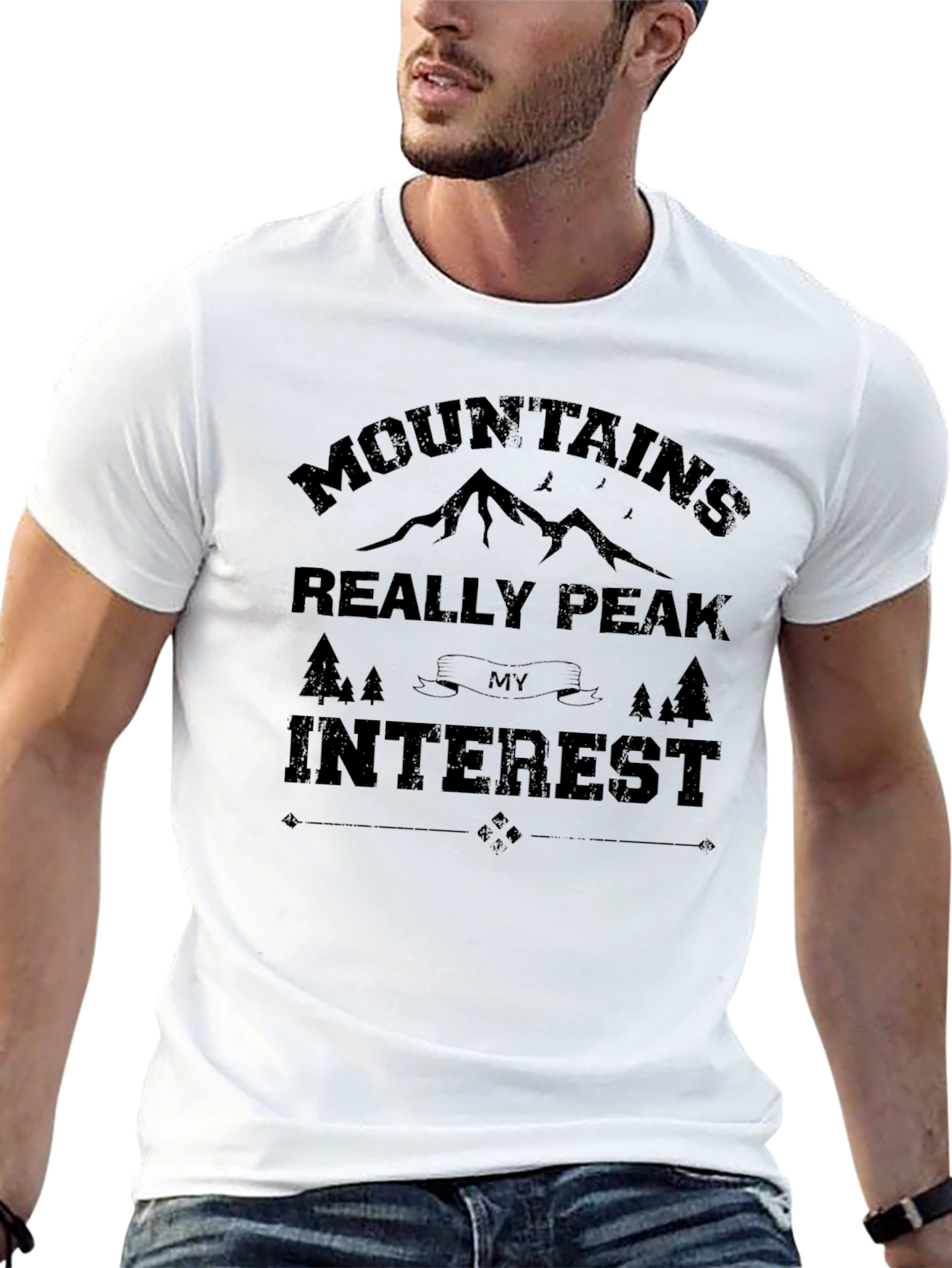 Mountains Peak My Interest Graphic Tee