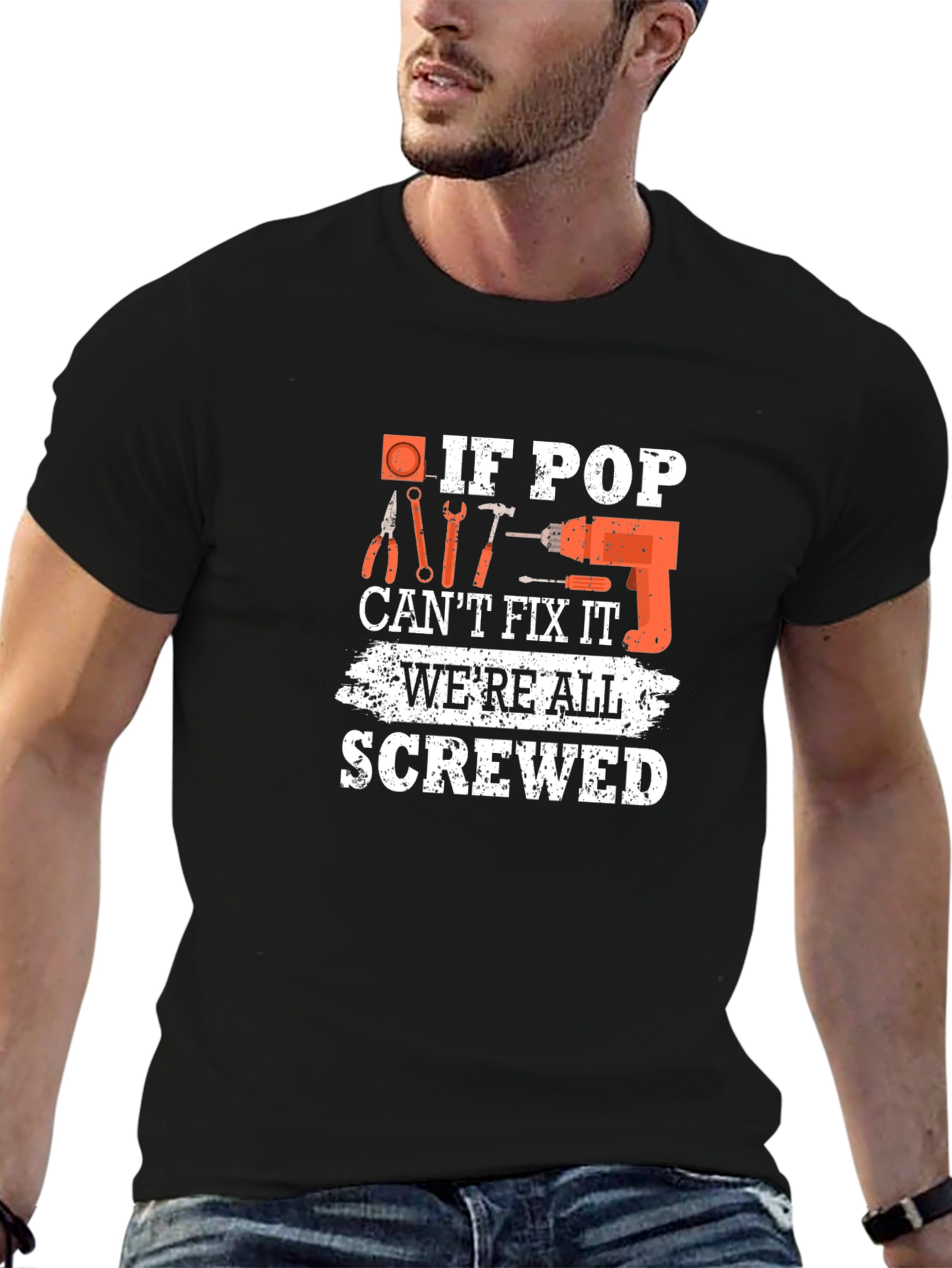 If Pop Cant Fix It Mens T-Shirt