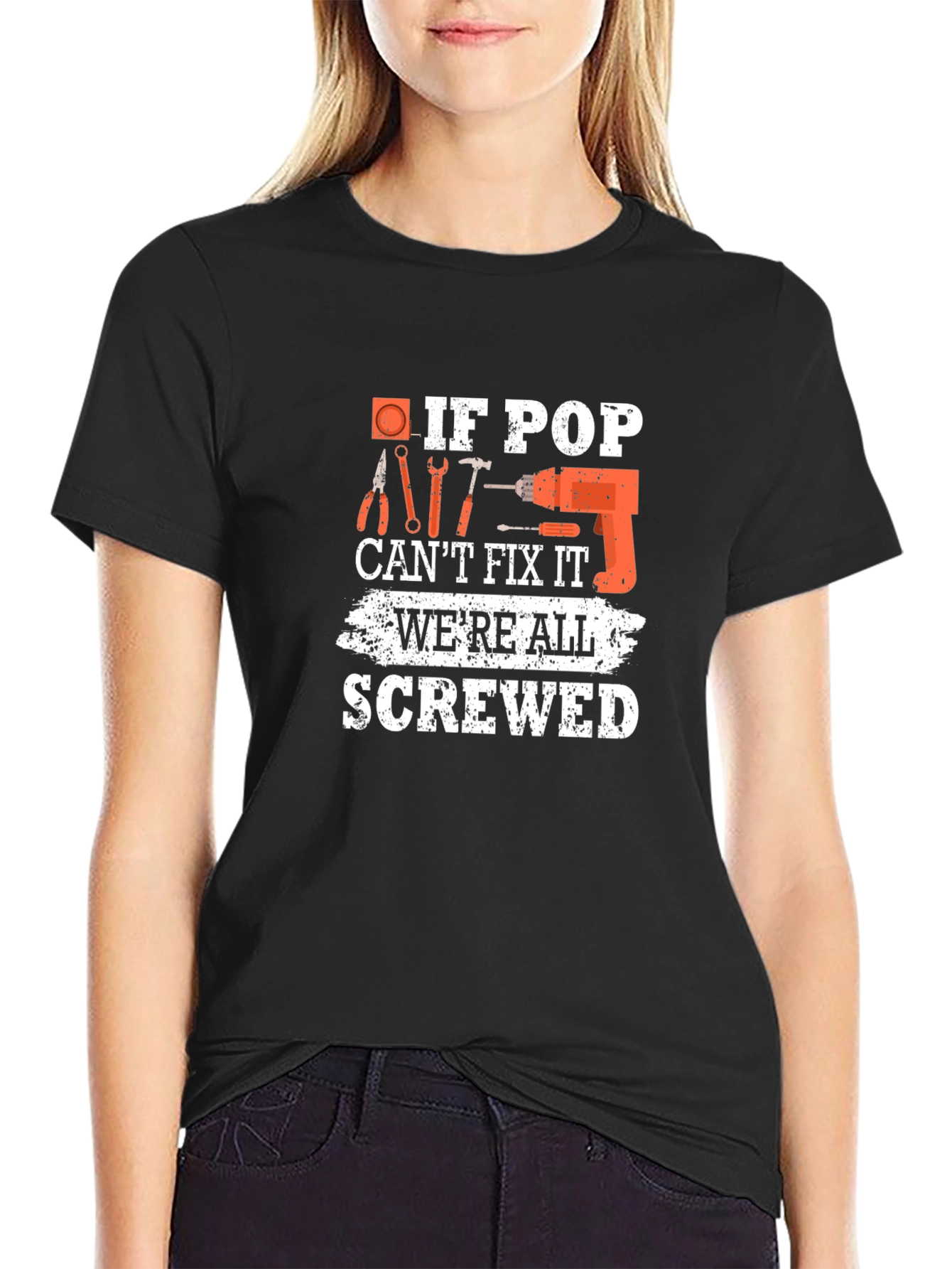 If Pop Cant Fix It Mens T-Shirt