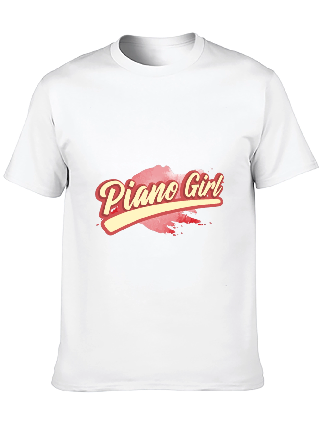Piano Girl Graphic T-Shirt - Stylish & Unique Design