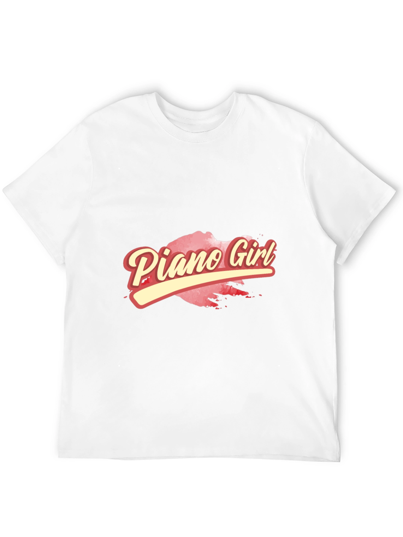 Piano Girl Graphic T-Shirt - Stylish & Unique Design
