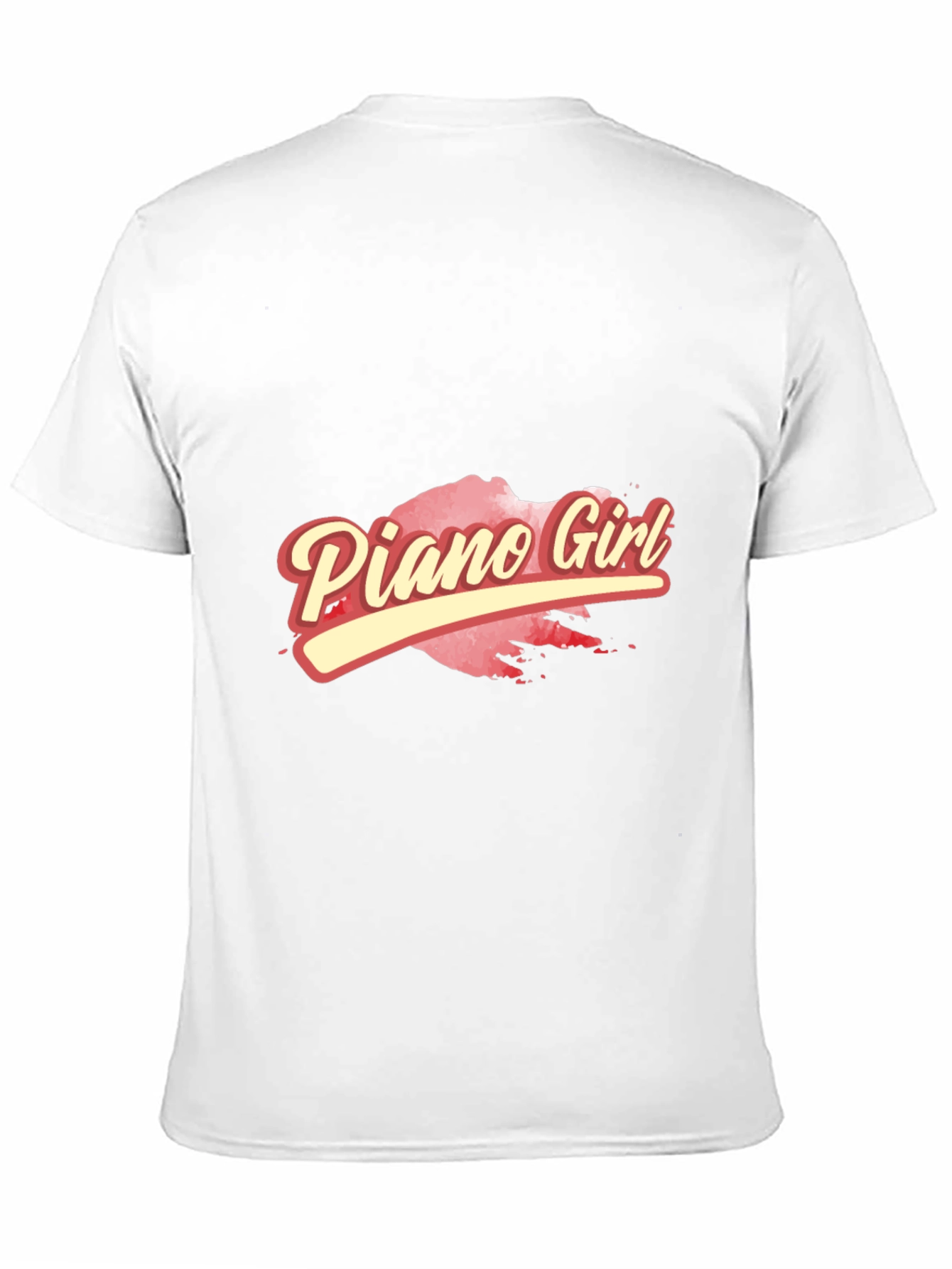 Piano Girl Graphic T-Shirt - Stylish & Unique Design