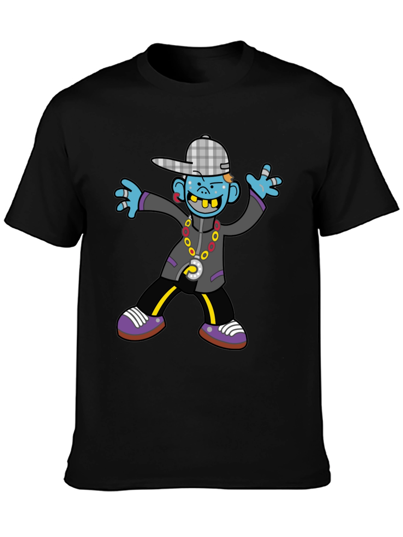 Cartoon Character Graphic T-Shirt