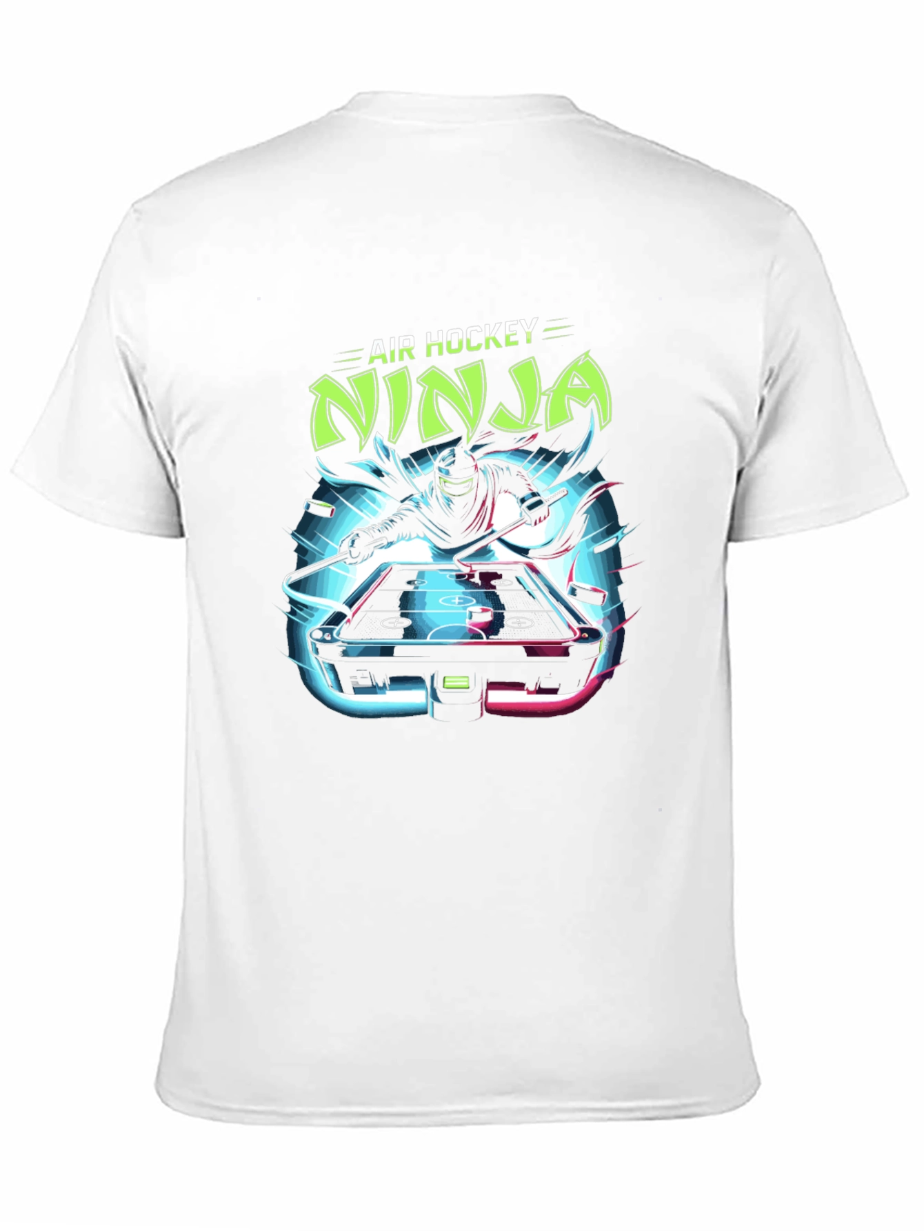 Air Hockey Ninja Graphic Tee