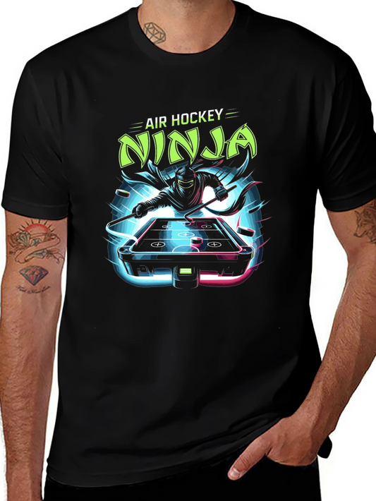 Air Hockey Ninja Graphic Tee