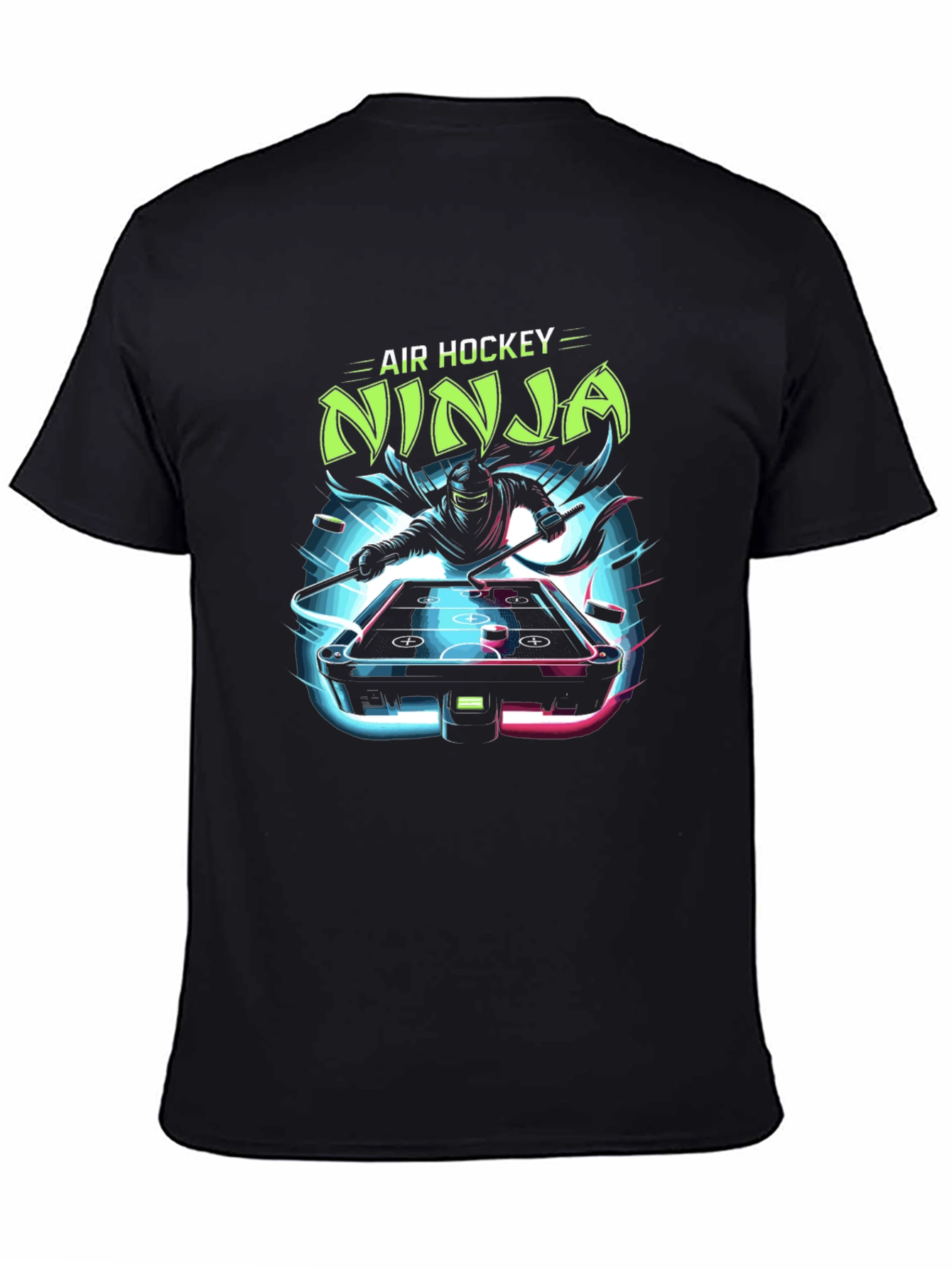 Air Hockey Ninja Graphic Tee