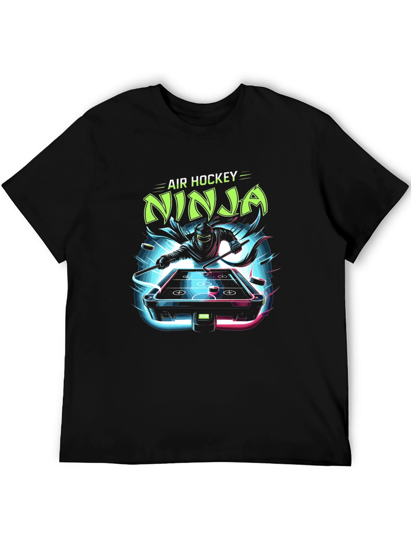Air Hockey Ninja Graphic Tee