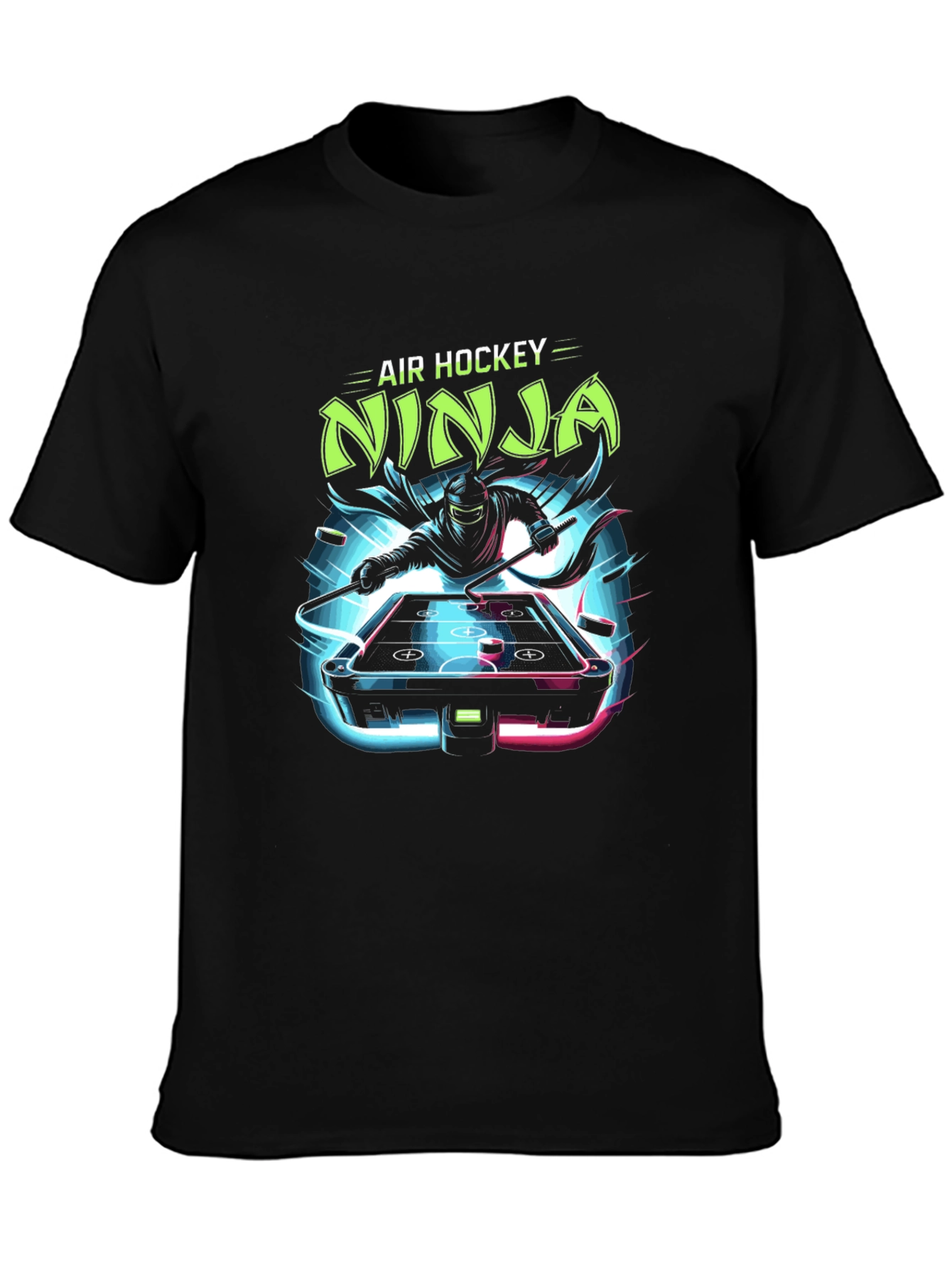Air Hockey Ninja Graphic Tee