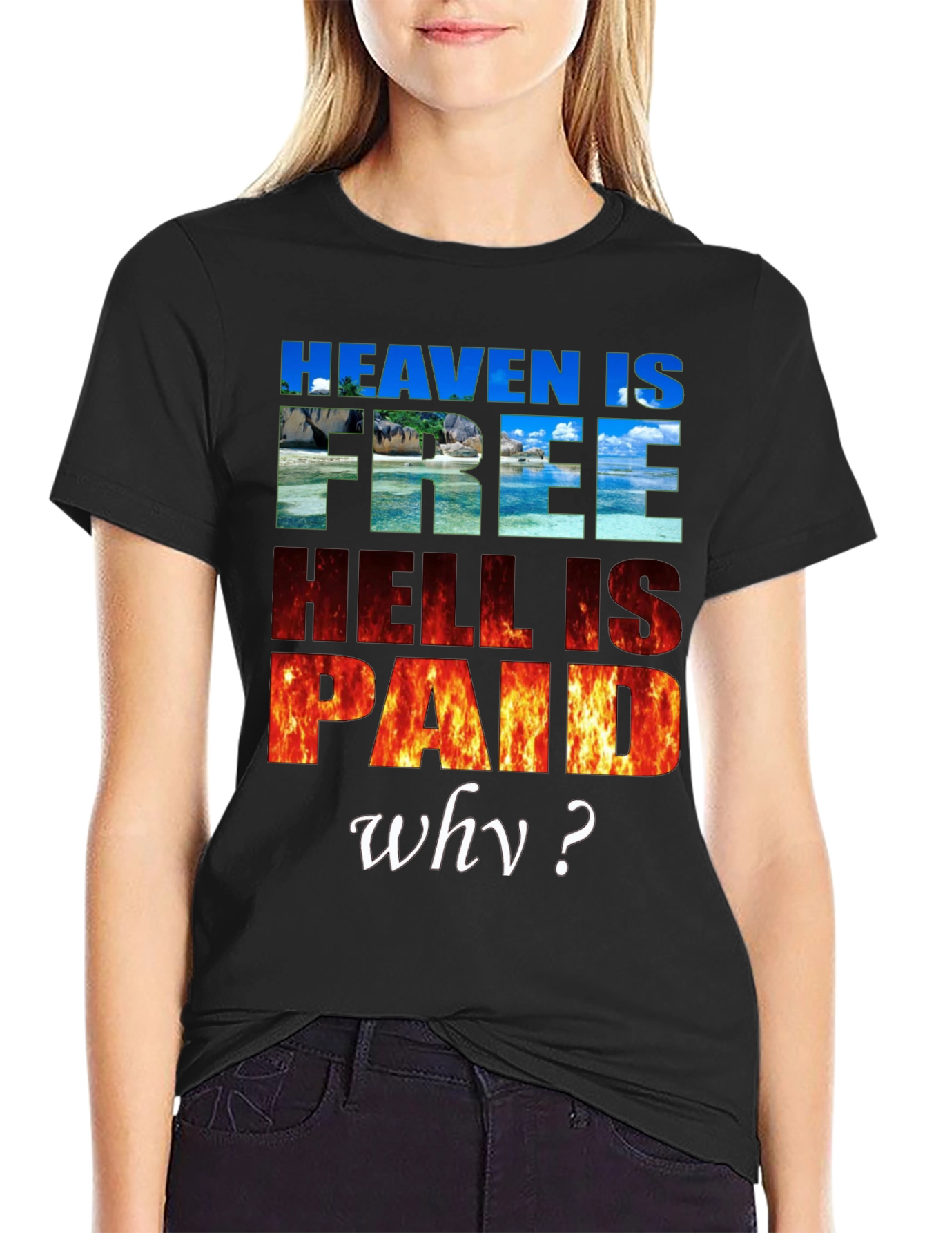 Heaven is Free Graphic T-Shirt