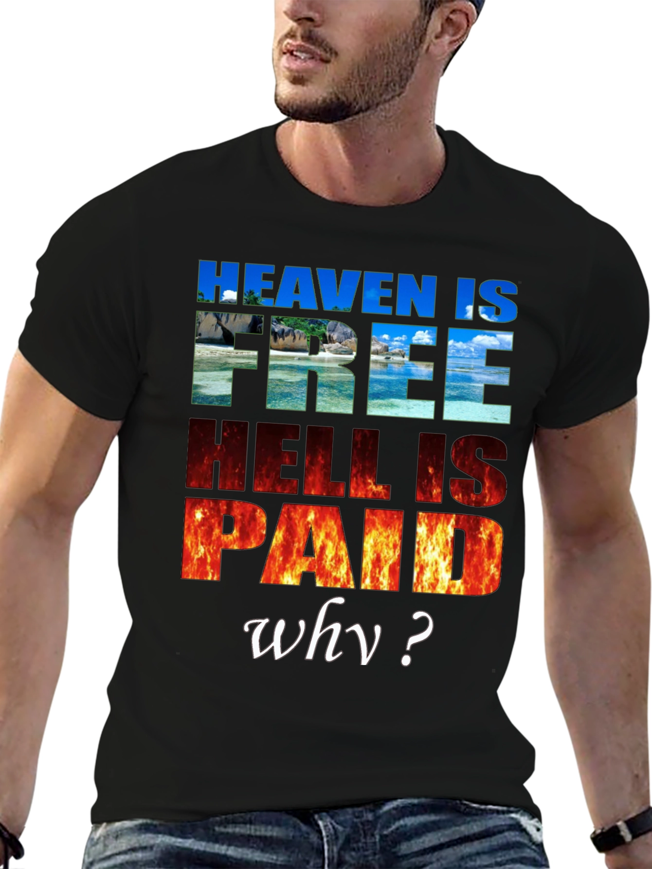 Heaven is Free Graphic T-Shirt