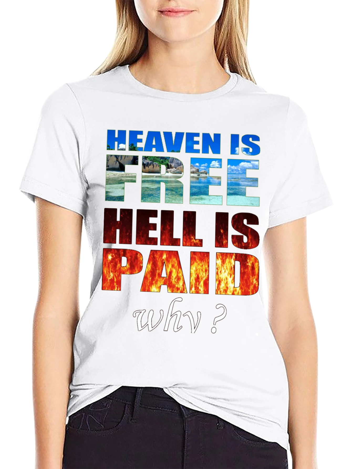 Heaven is Free Graphic T-Shirt