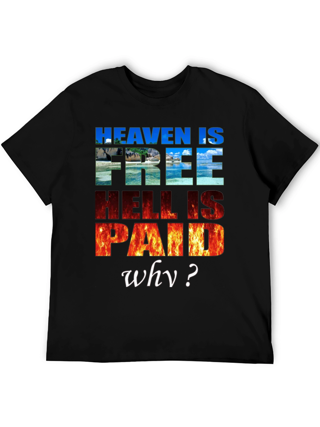 Heaven is Free Graphic T-Shirt