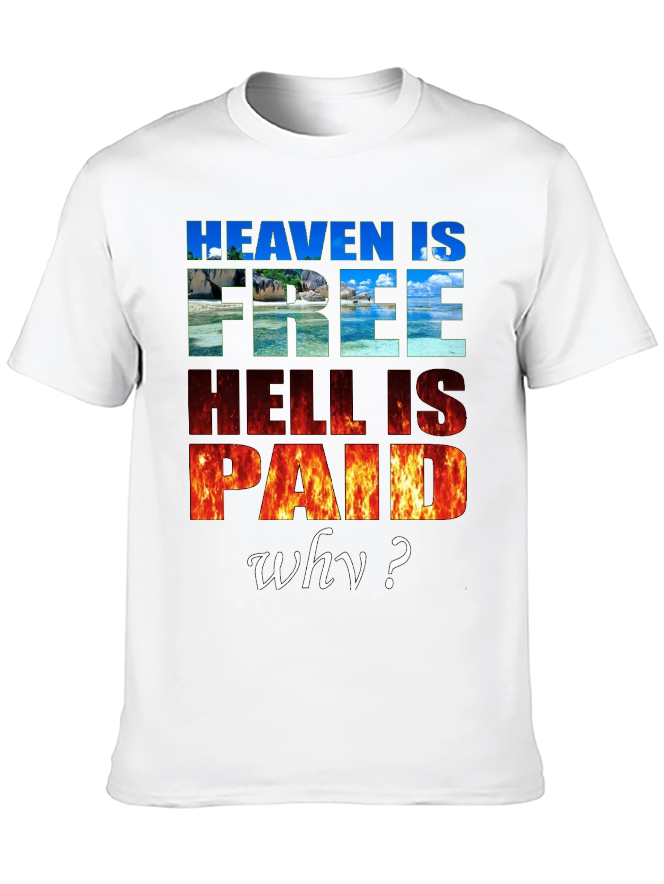 Heaven is Free Graphic T-Shirt