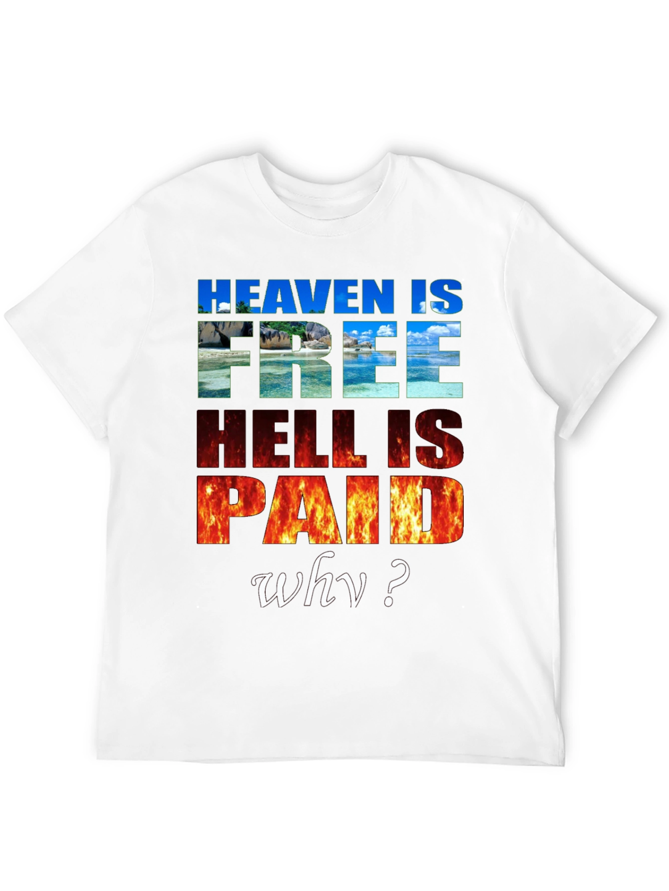 Heaven is Free Graphic T-Shirt