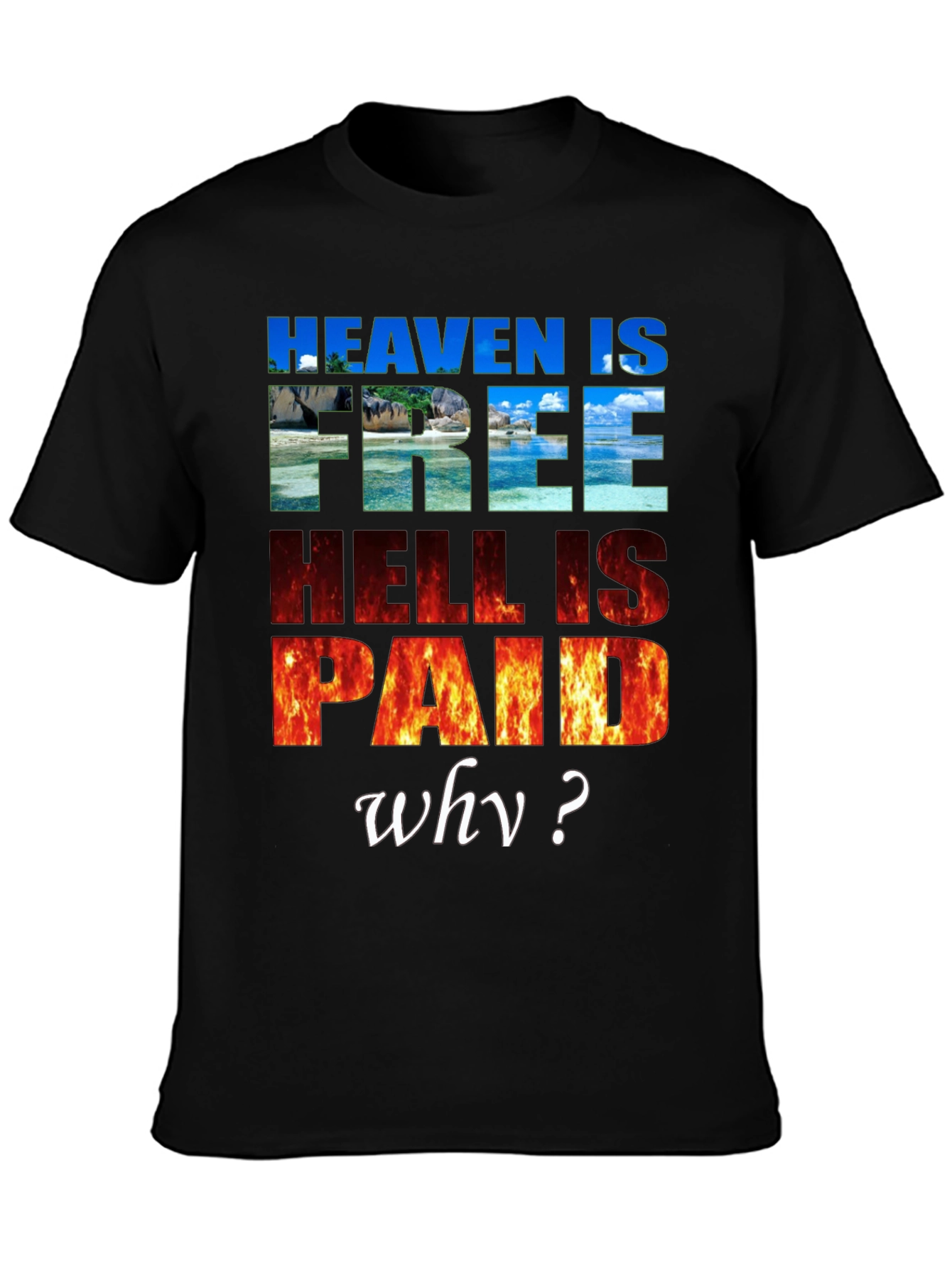 Heaven is Free Graphic T-Shirt