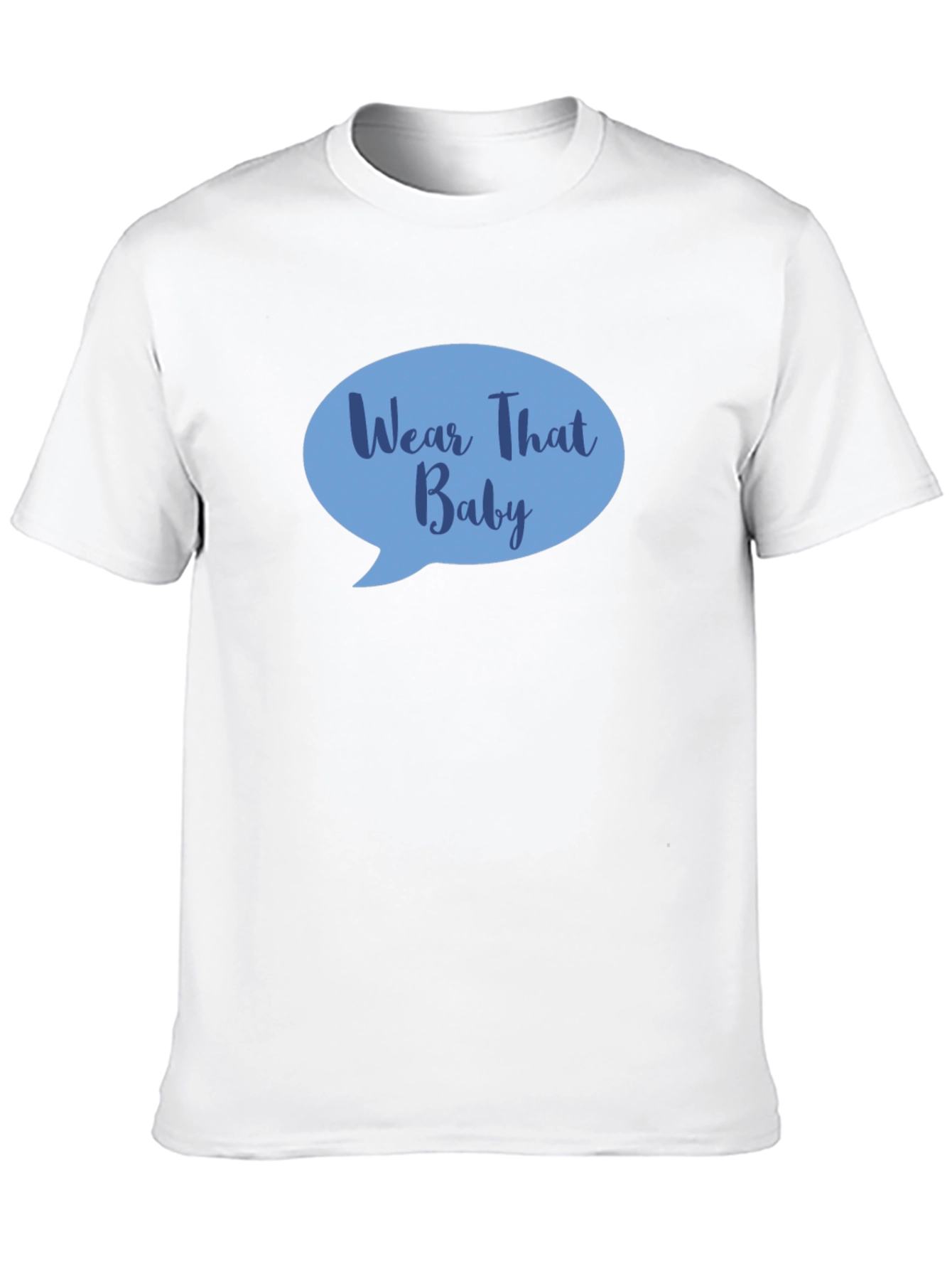 Wear That Baby T-Shirt - Black Cotton Tee